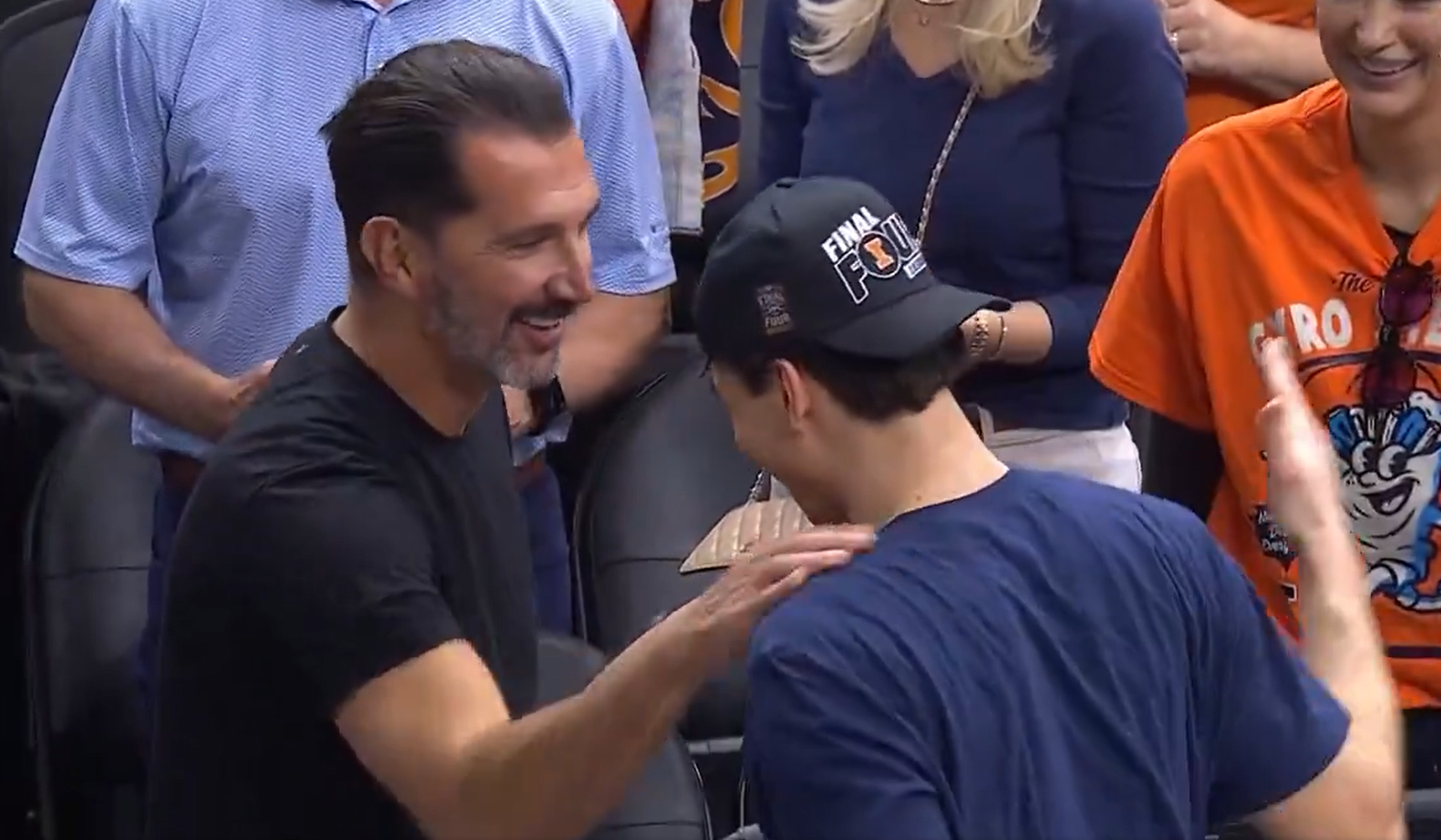 Peđa Stojaković i Andrej Stojaković