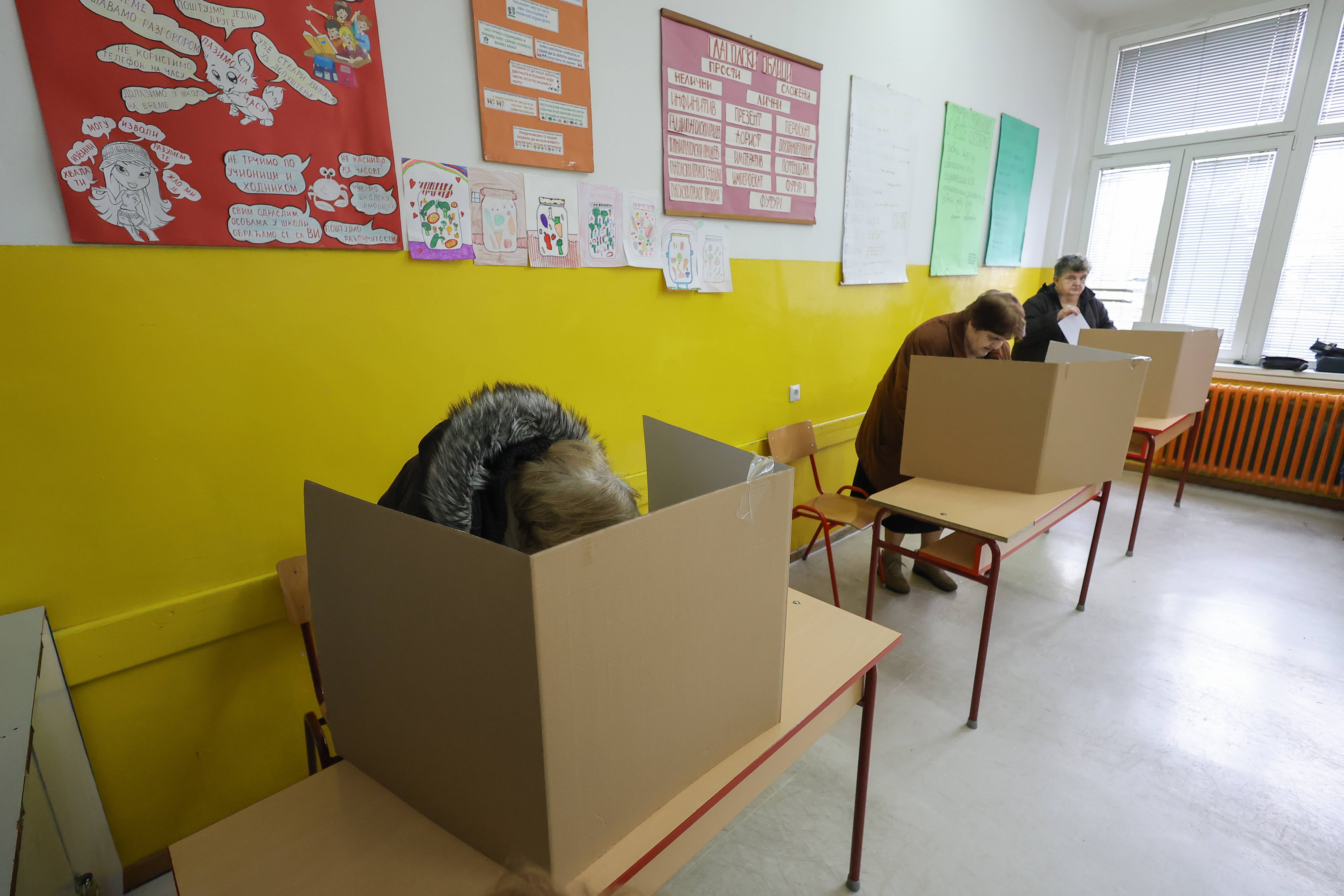 Sevojno, 29.03.2026. - Biracka mesta u Sevojnu otvorena su jutros u 7.00