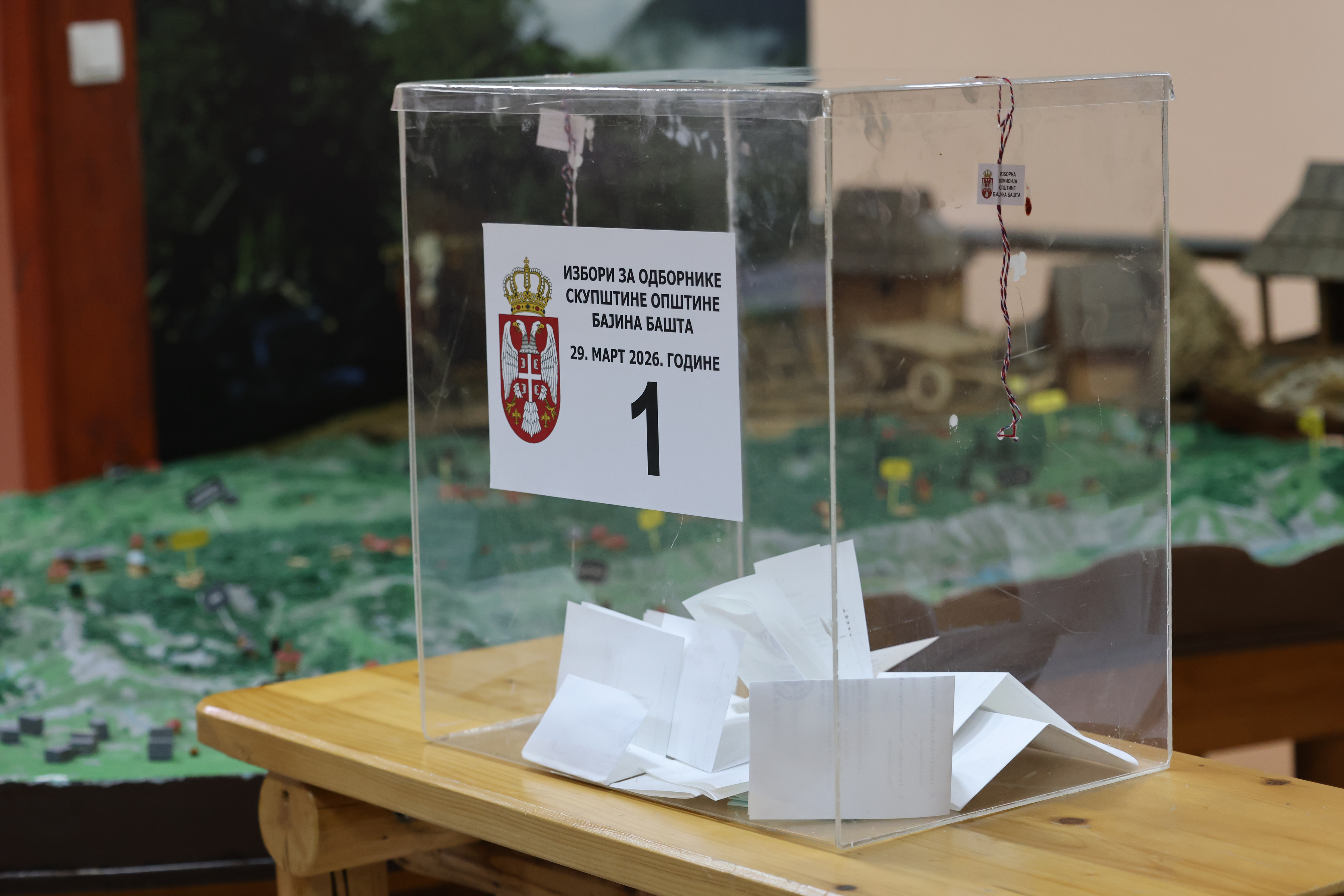 29, mart, 2026, Bajina Basta - Redovni lokalni izbori u 10 opstina u Srbiji - Bajina Basta. Photo: M. M./ATAImages