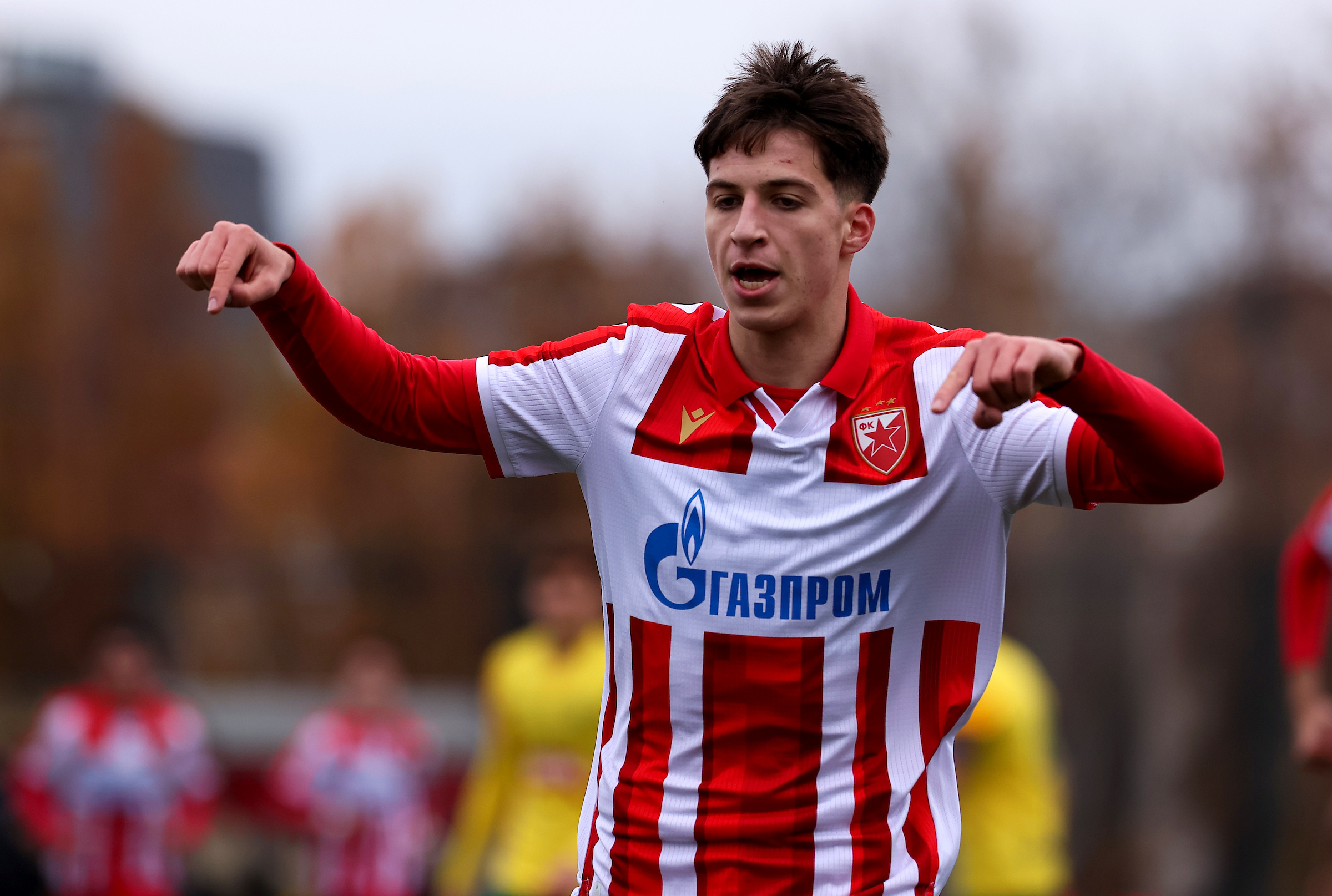 Dimitrije Saric of Crvena Zvezda