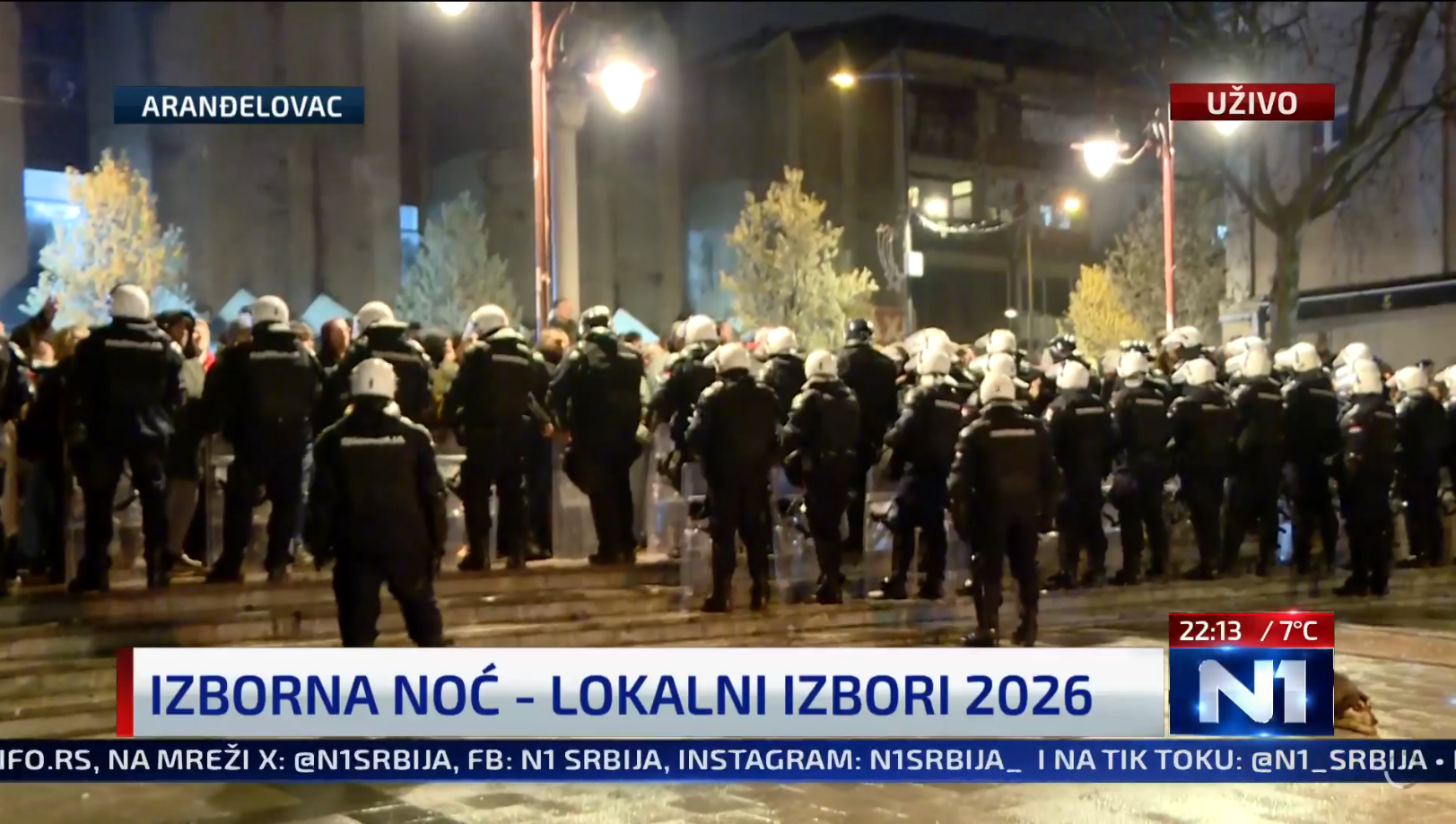 Izborna noć, lokalni izbori, Aranđelovac