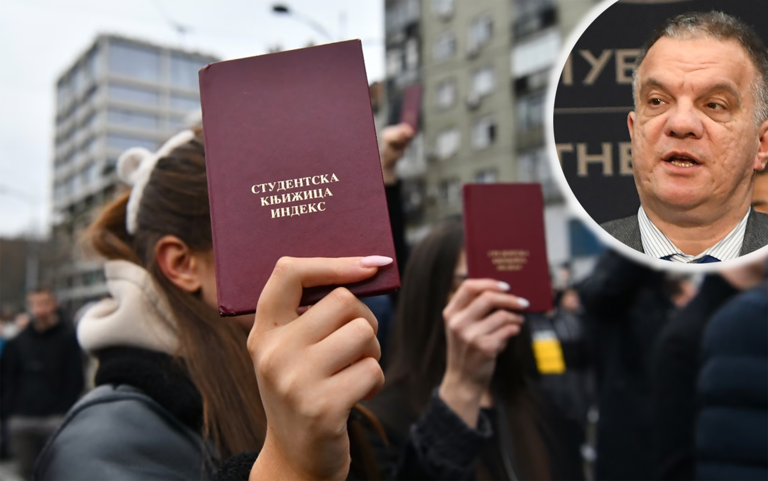 Dejan Vuk Stankovi', Sudenti dr\e indekse, studentski protest kombo