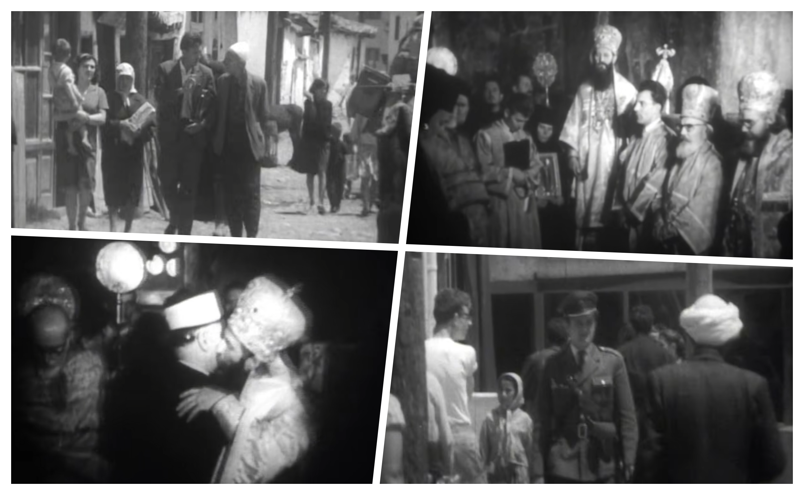 Manastir Dečani, film Krst i crvena zvezda