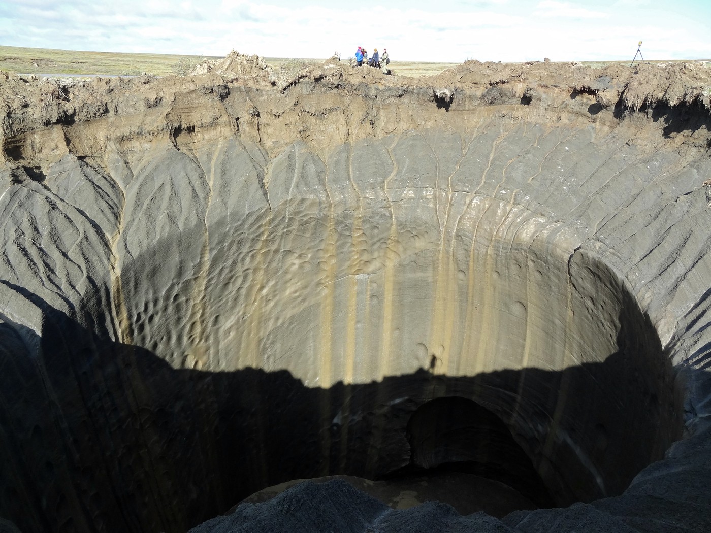 Krater, Sibir