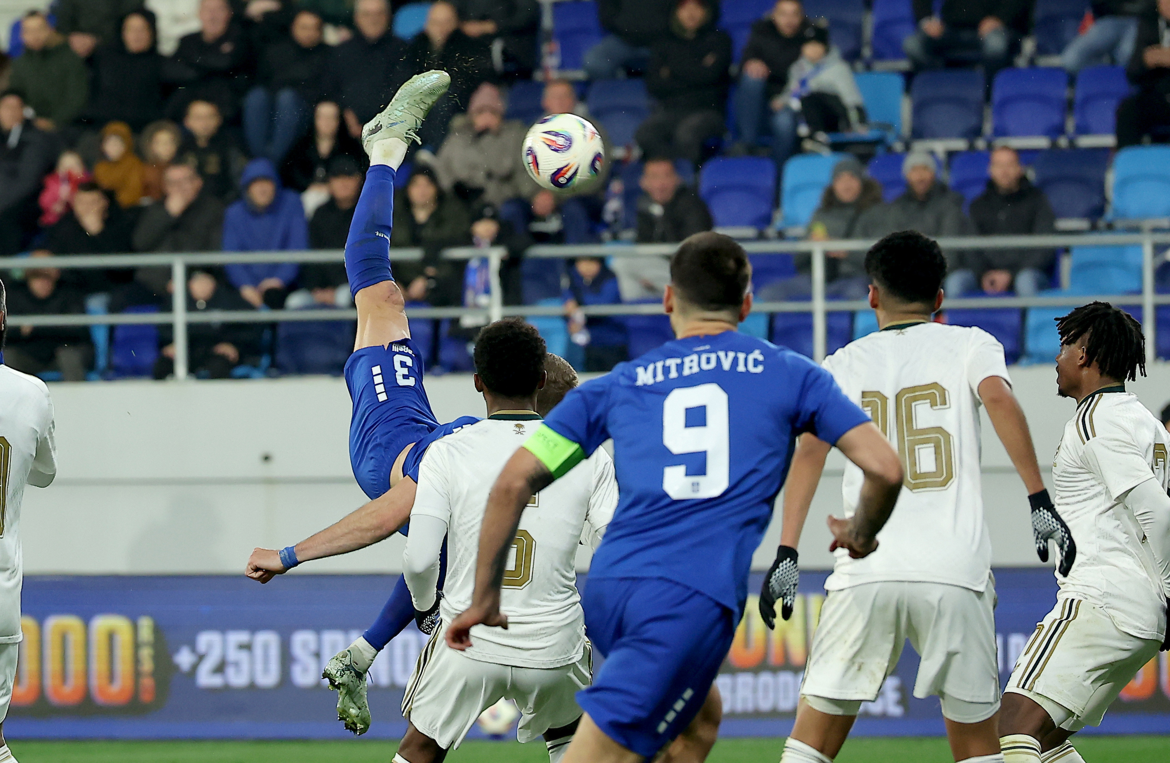 Backa Tolopa, Serbia. March 31nd 2026. during the nternational friendly football match between Serbia  and Saudi Arabia at TSC Arena on March 31. 2026. in Backa Topola, Serbia.(photo by Pedja Milosavljevic/STARSPORT ©)