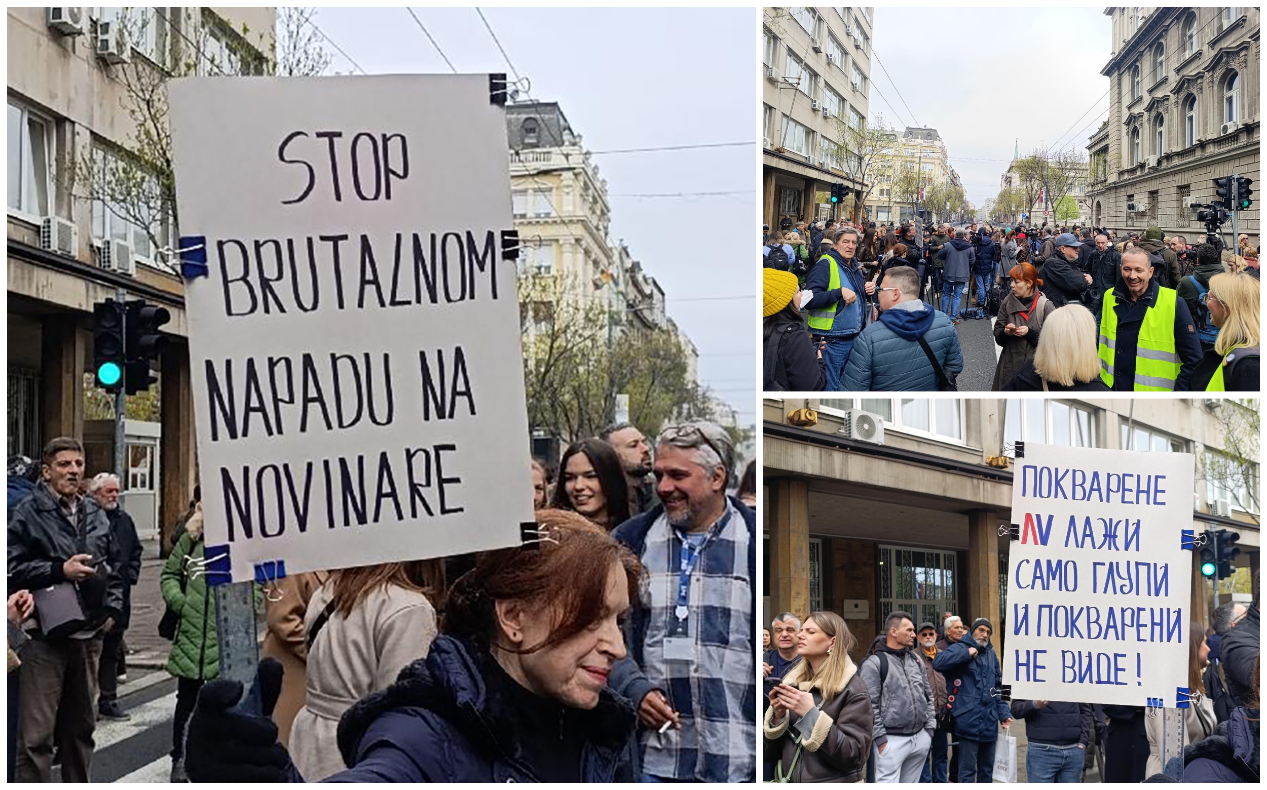 protest medijska udruženja