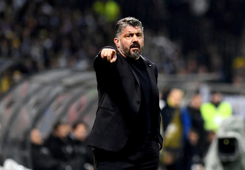 epa12862675 Head coach of Italy Gennaro Gattuso
