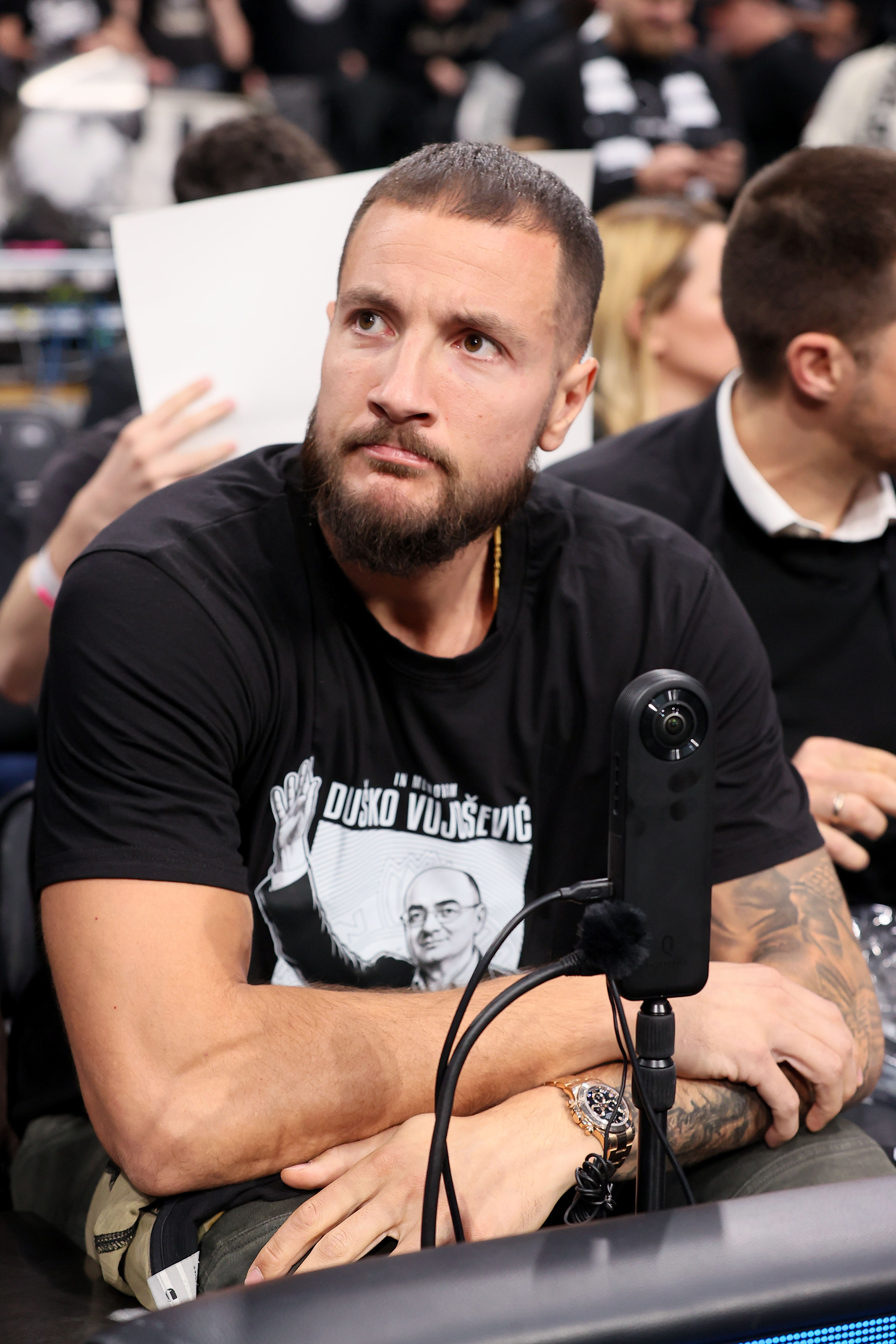 during Partizan v Zalgiris Kaunas match of Euroleague season 2025/2026 round 37, at the Belgrade Arena in Belgrade, Serbia on April 10th, 2026.( Photo by Luka Milosavljevic / STARSPORT © )