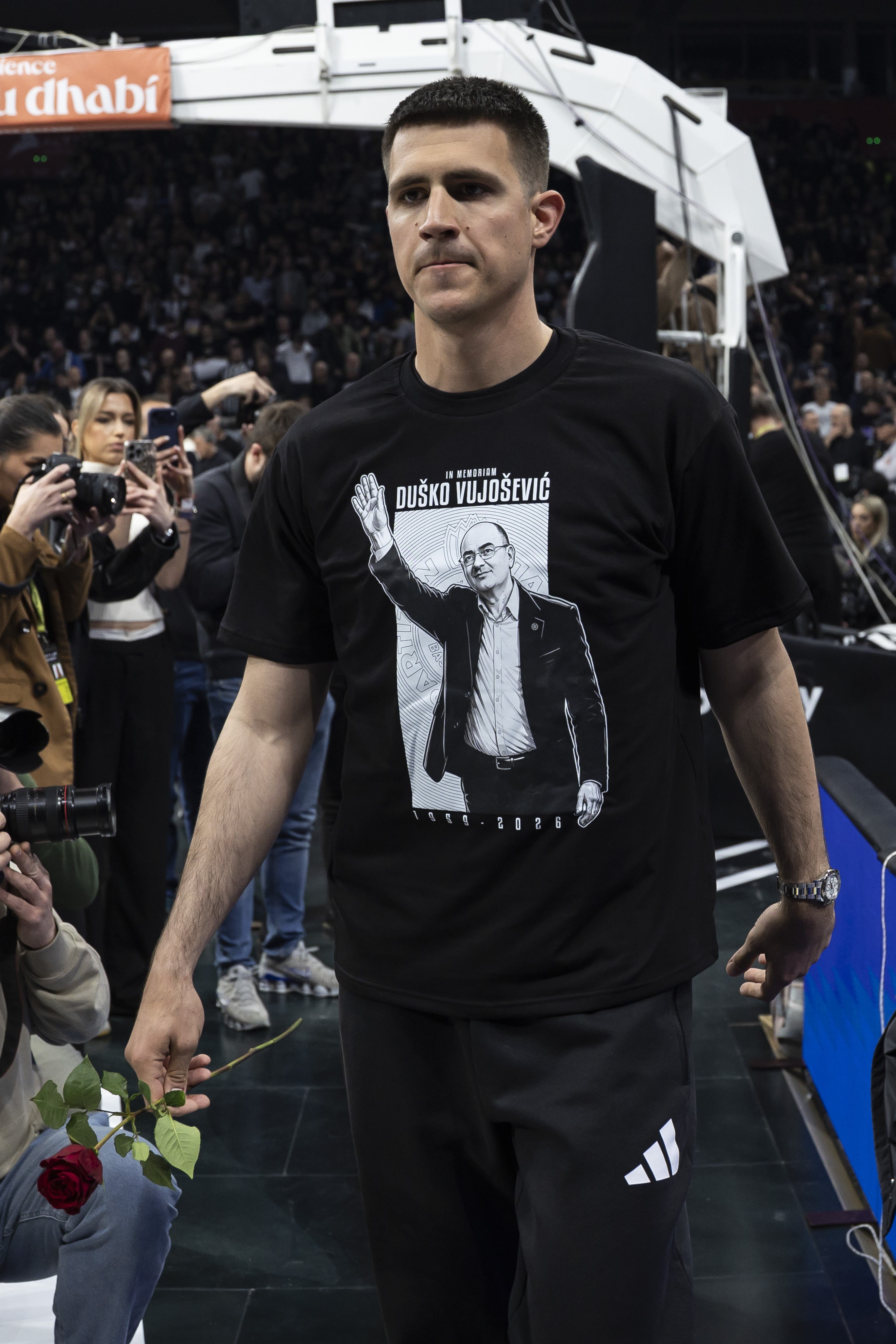 Oproštaj od Duška Vujoševića