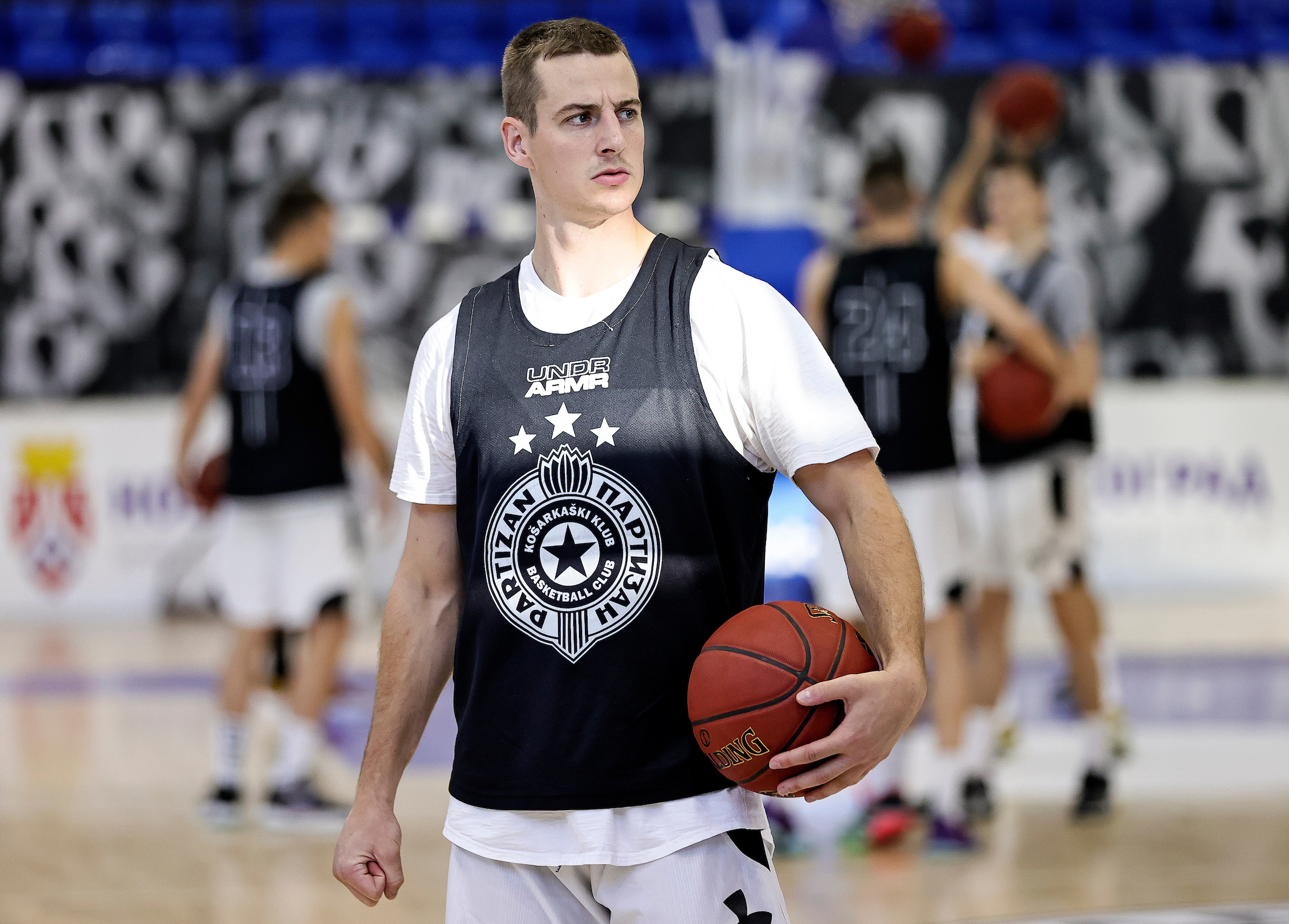 Trey DrechselKK Partizan-Prvi Trenin