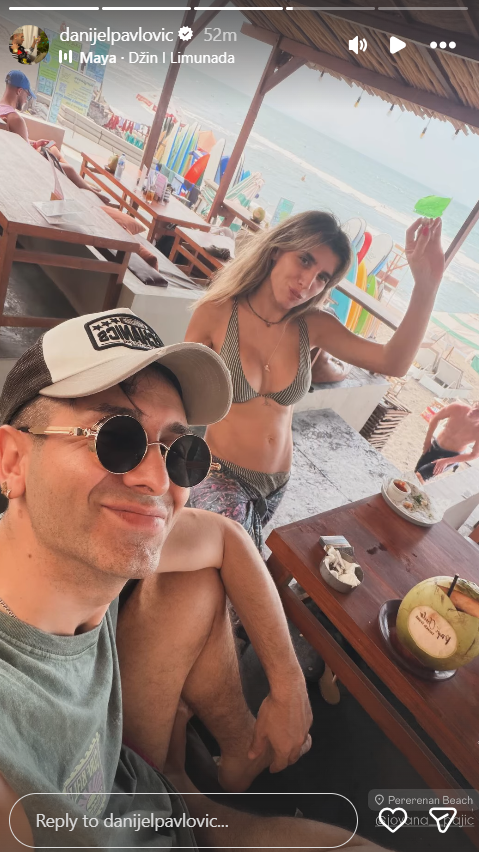 Printskrin Instagram/danijelpavlovic