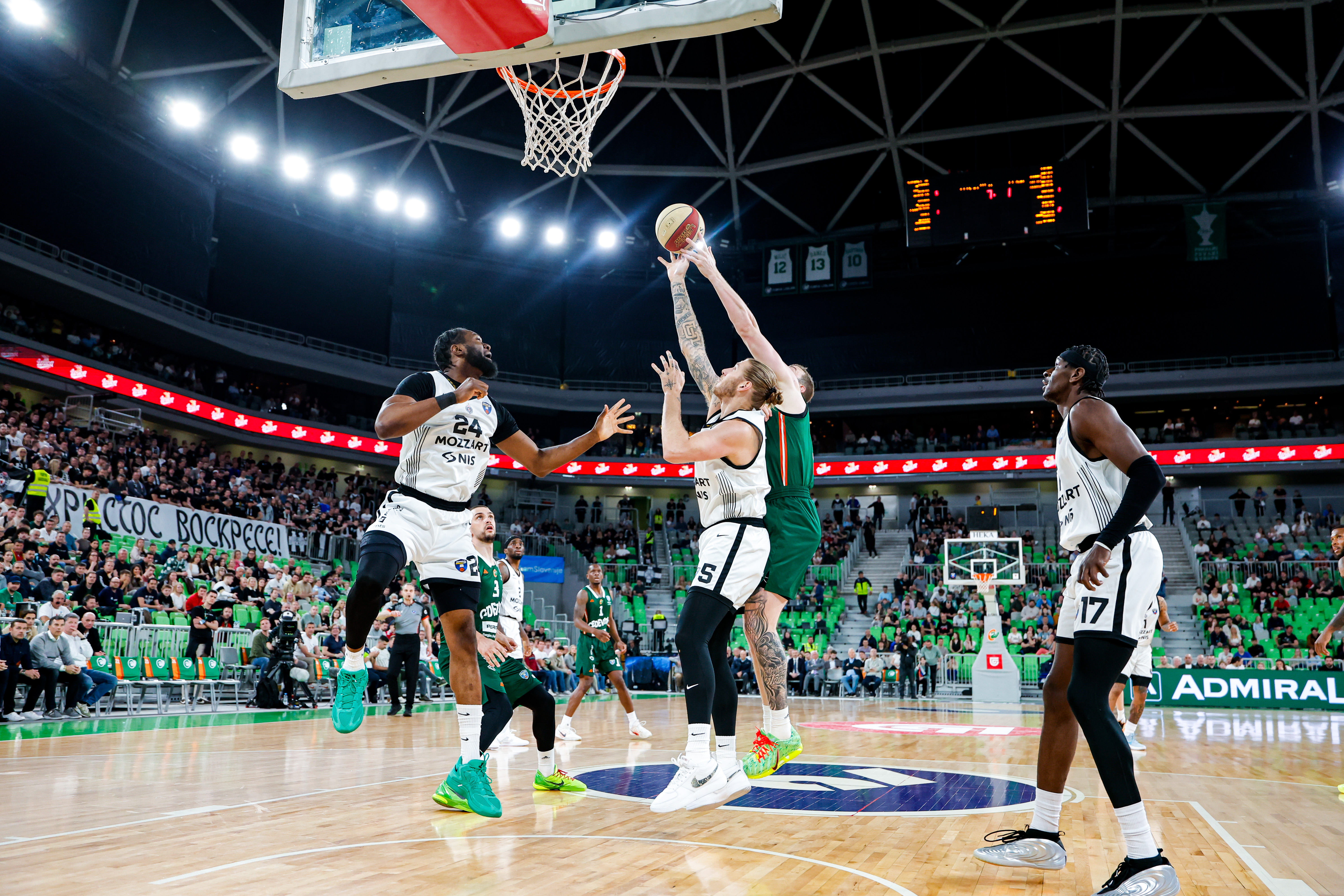 Cedevita Olimpija - Partizan, ABA liga 2026, Top 8 faza