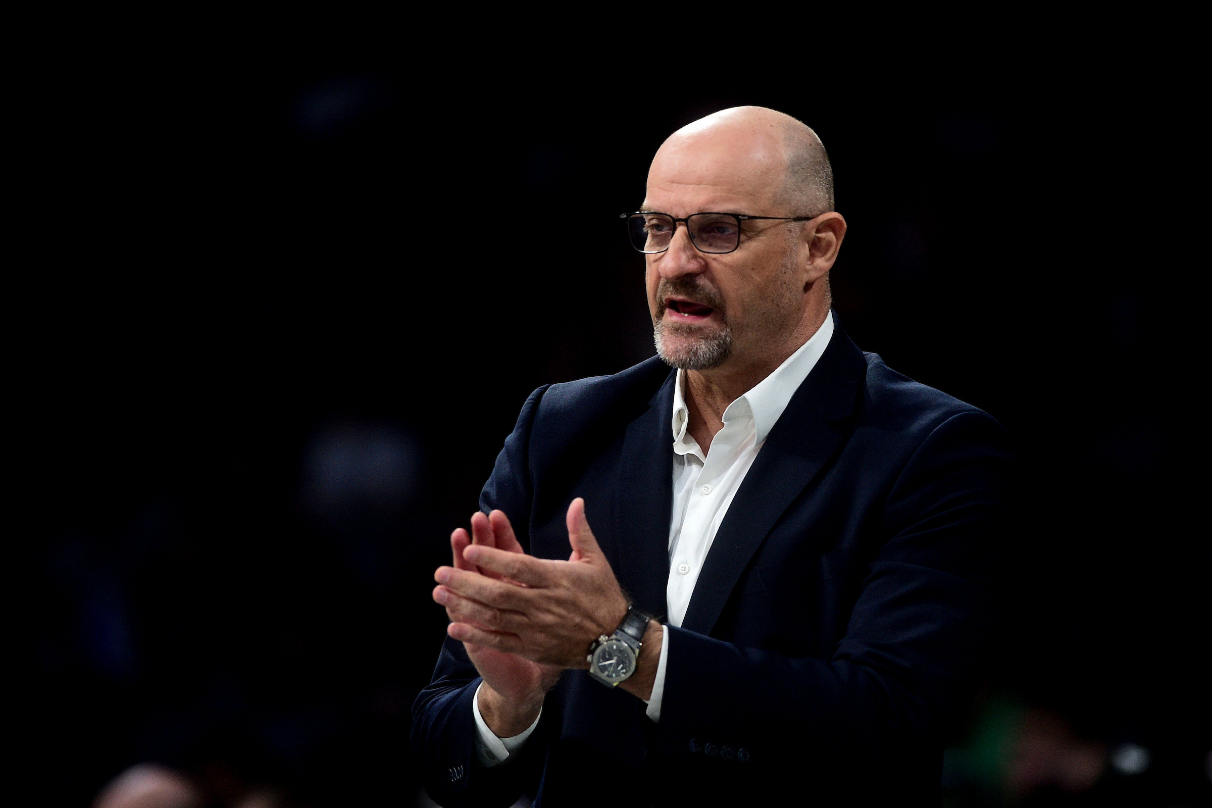 Zvezdan Mitrovic, head coach of Cedevita Olimpia