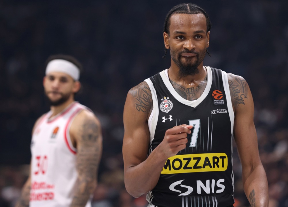 epa11275546 Partizan's Kevin Punter