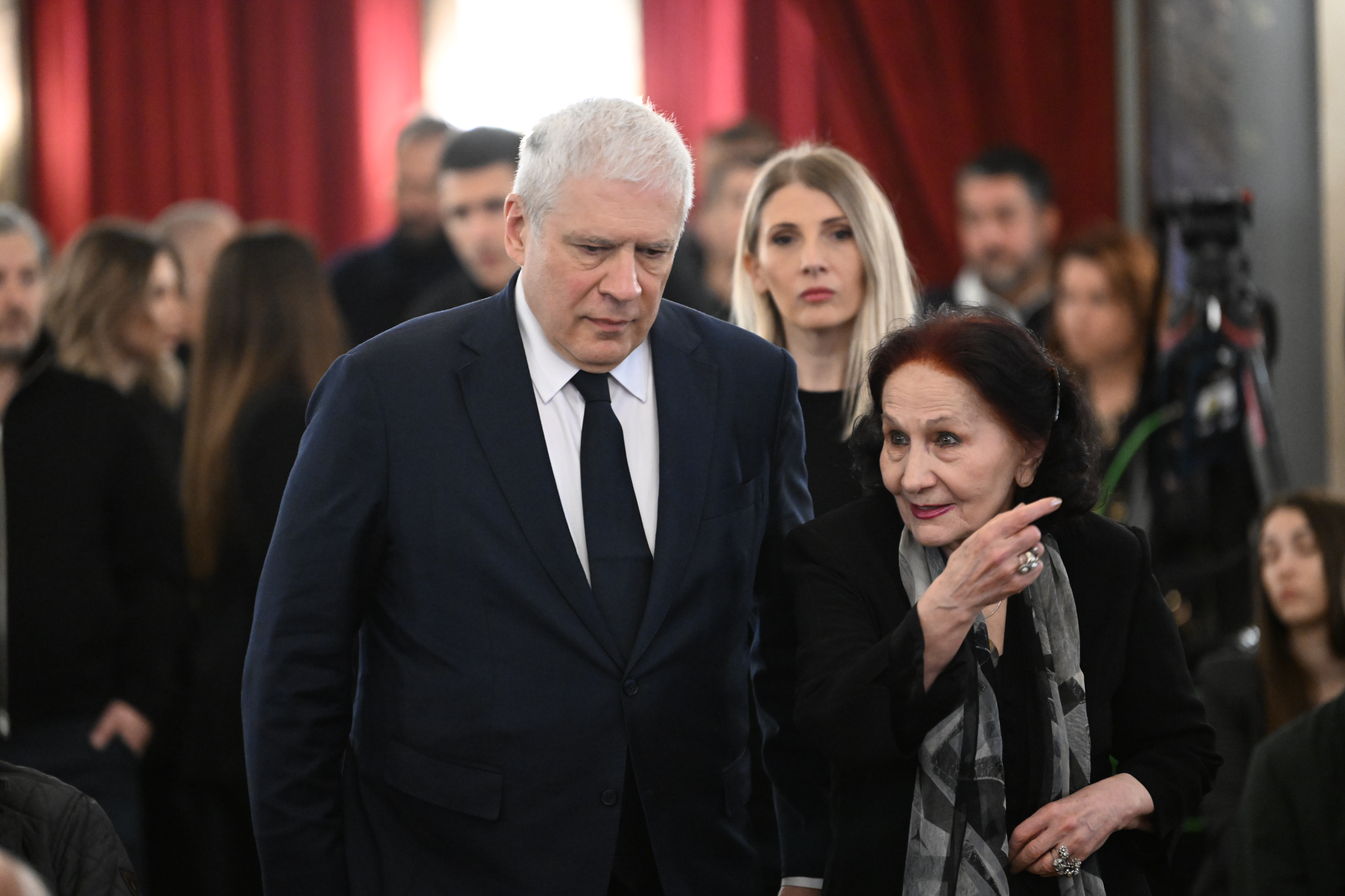 Beograd, 14.4.2026. Skupština grada, komemoracija Dule Vujošević, Duško Vujošević