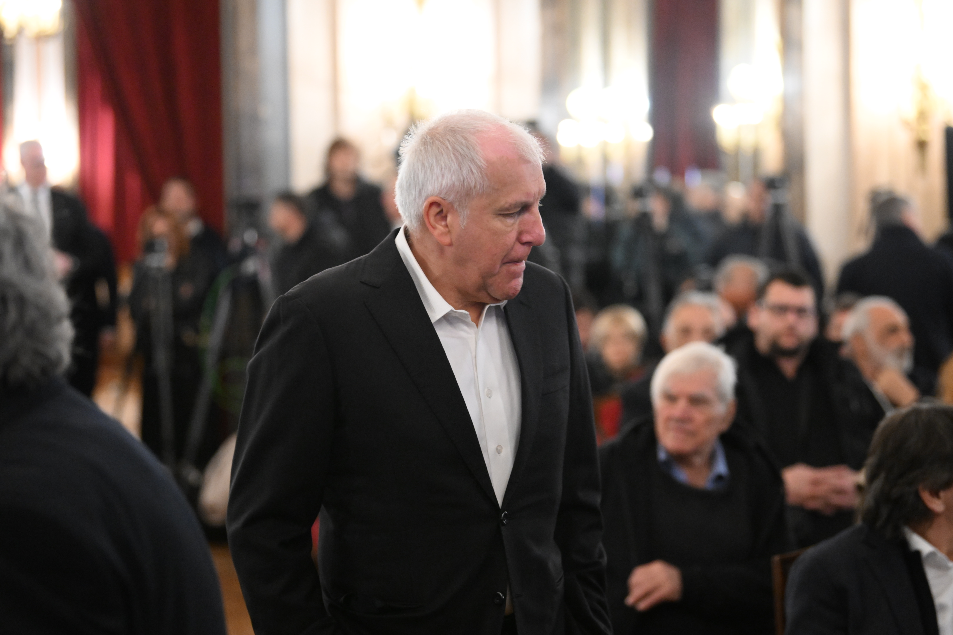 Beograd, 14.4.2026. Skupština grada, komemoracija Dule Vujošević, Duško Vujošević