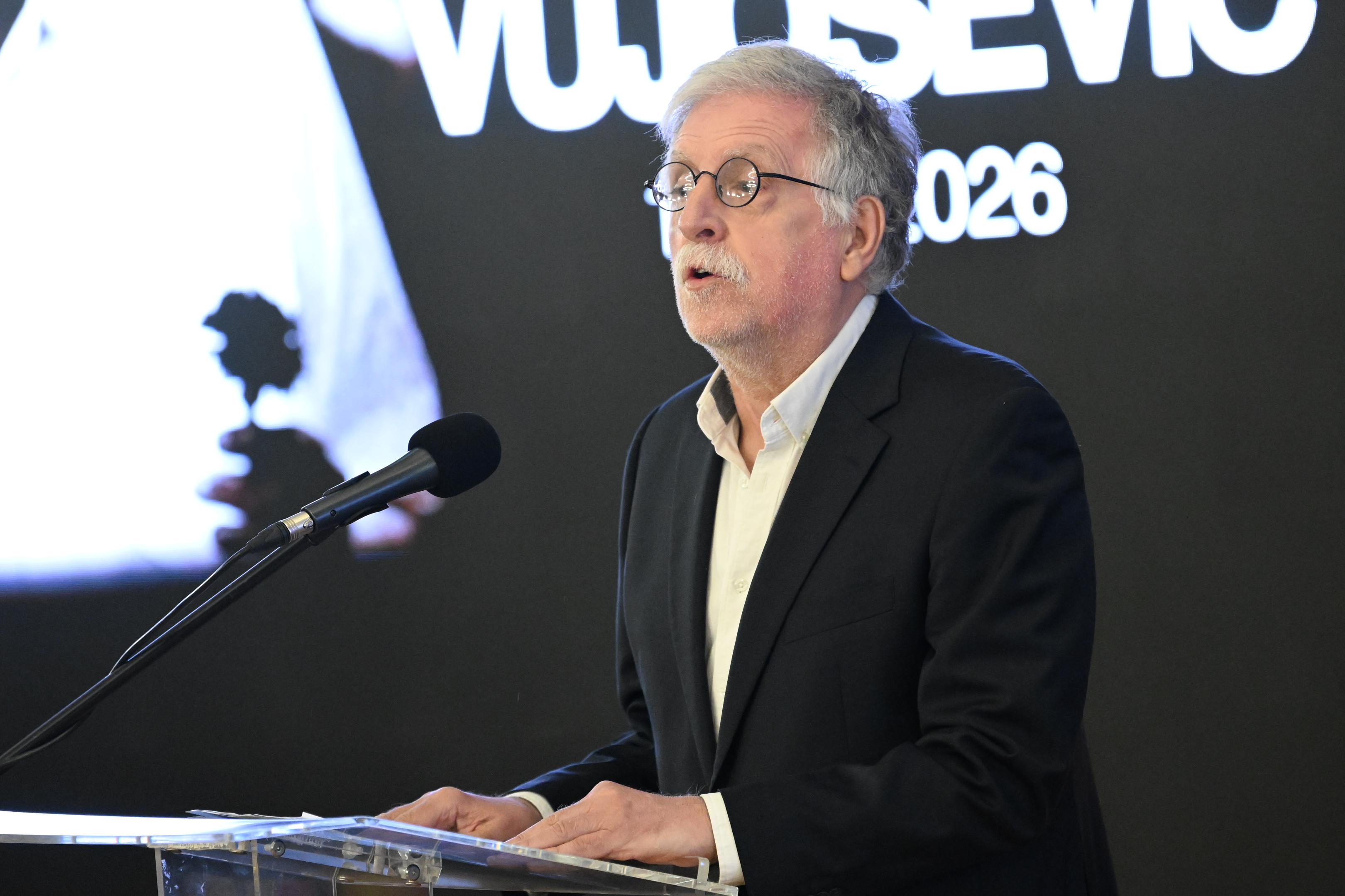 Beograd, 14.4.2026. Skupština grada, komemoracija Dule Vujošević, Duško Vujošević