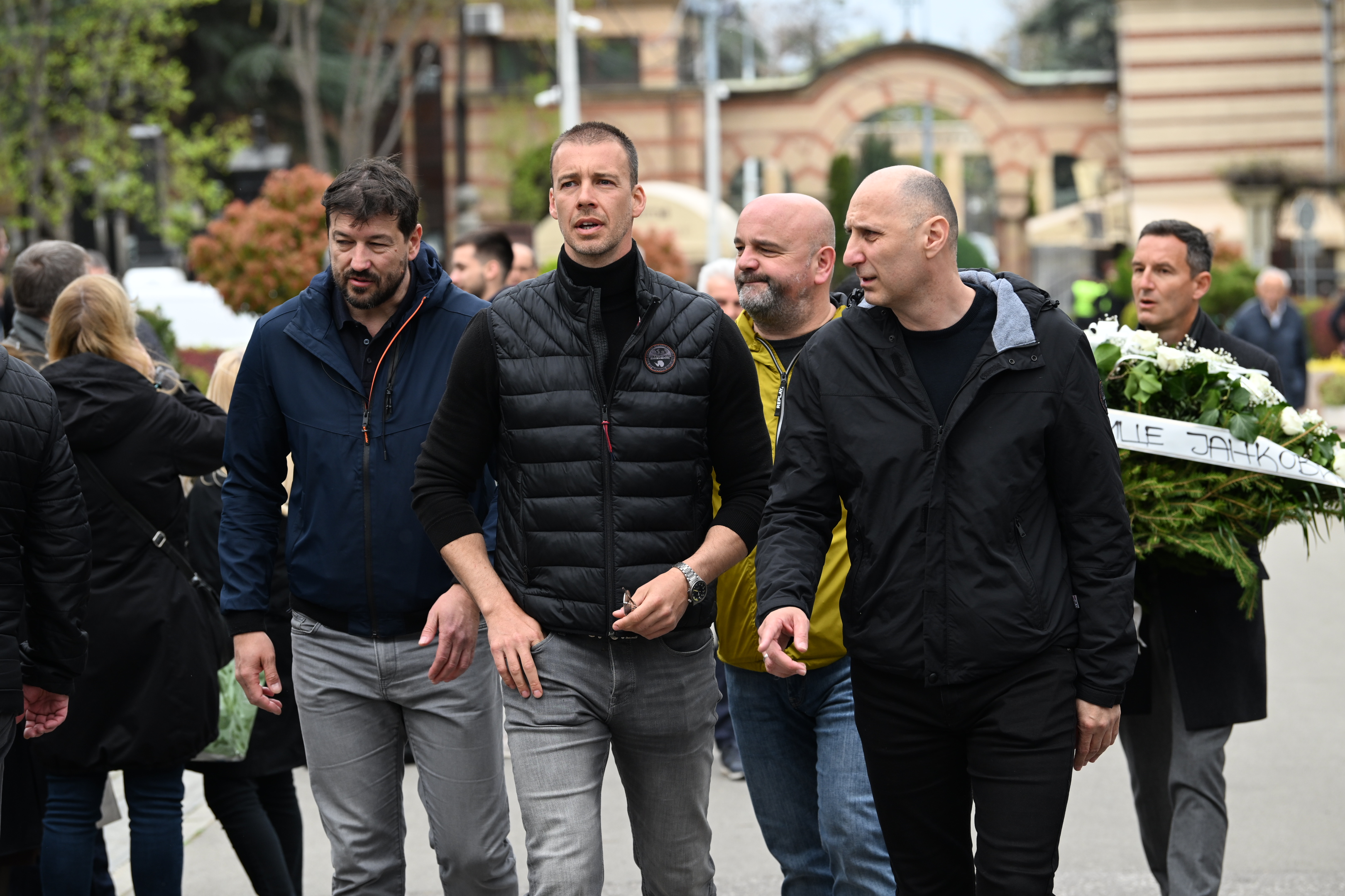 Beograd, 14.4.2026. Novo groblje, opelo i sahrana, Dule Vujošević, Duško Vujošević