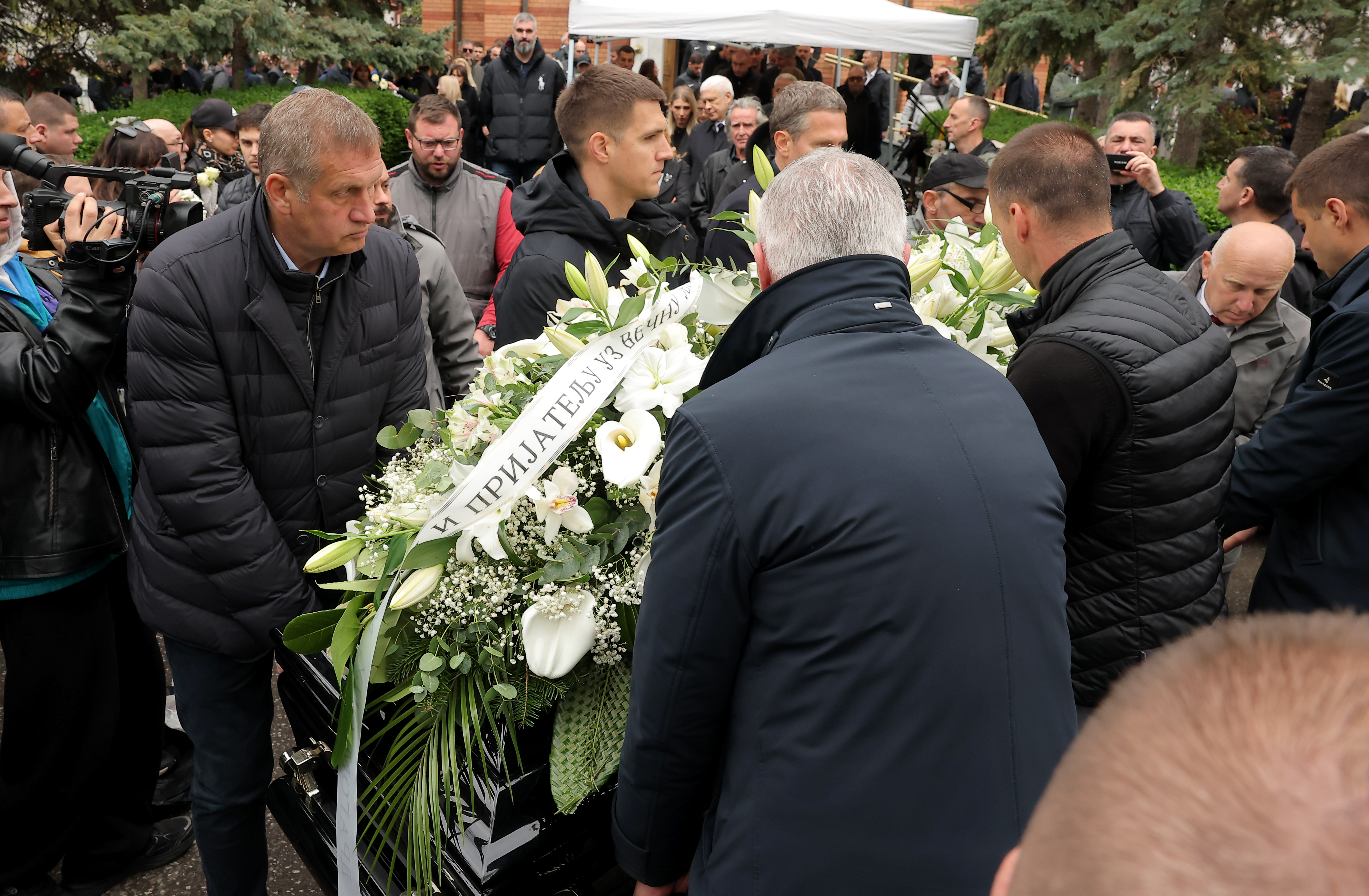 Dusko Vujosevic Sahrana