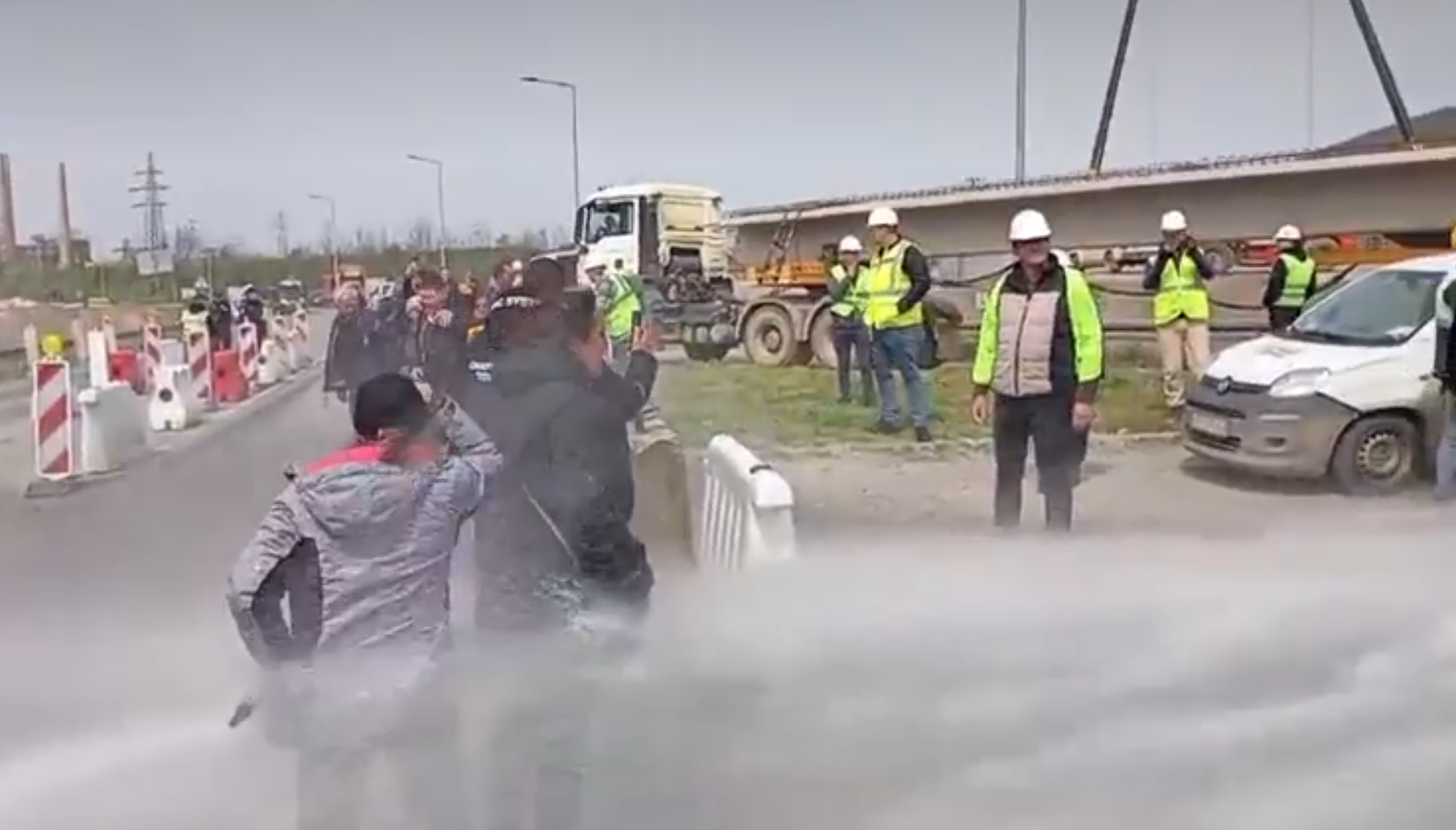 Protest Ratina Kraljevo, cisterna