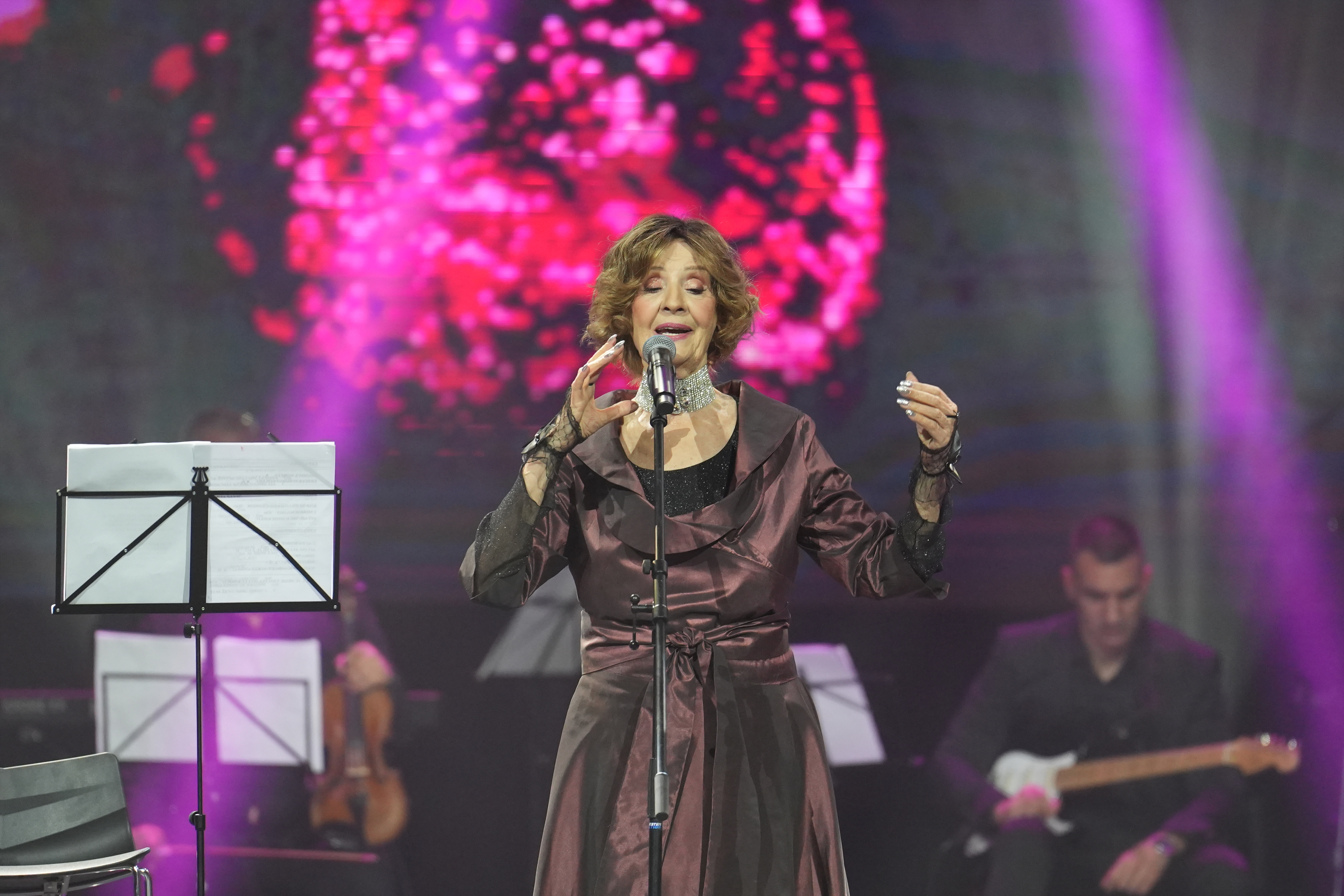 U Sava centru je odrzan koncert Lepa Lukic "Za vecnost". Photo: Antonio Ahel/ATAImages