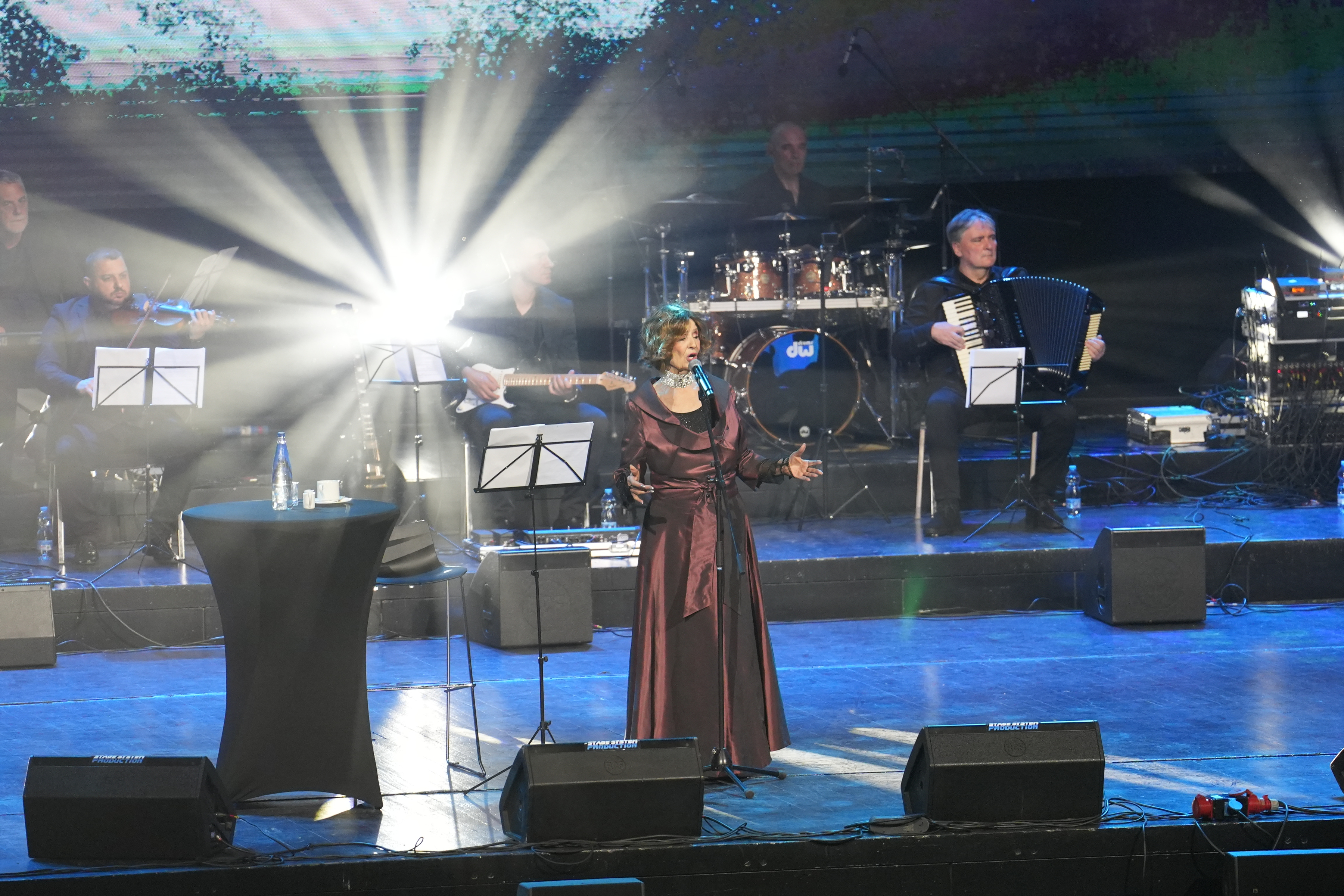 U Sava centru je odrzan koncert Lepa Lukic "Za vecnost". Photo: Antonio Ahel/ATAImages