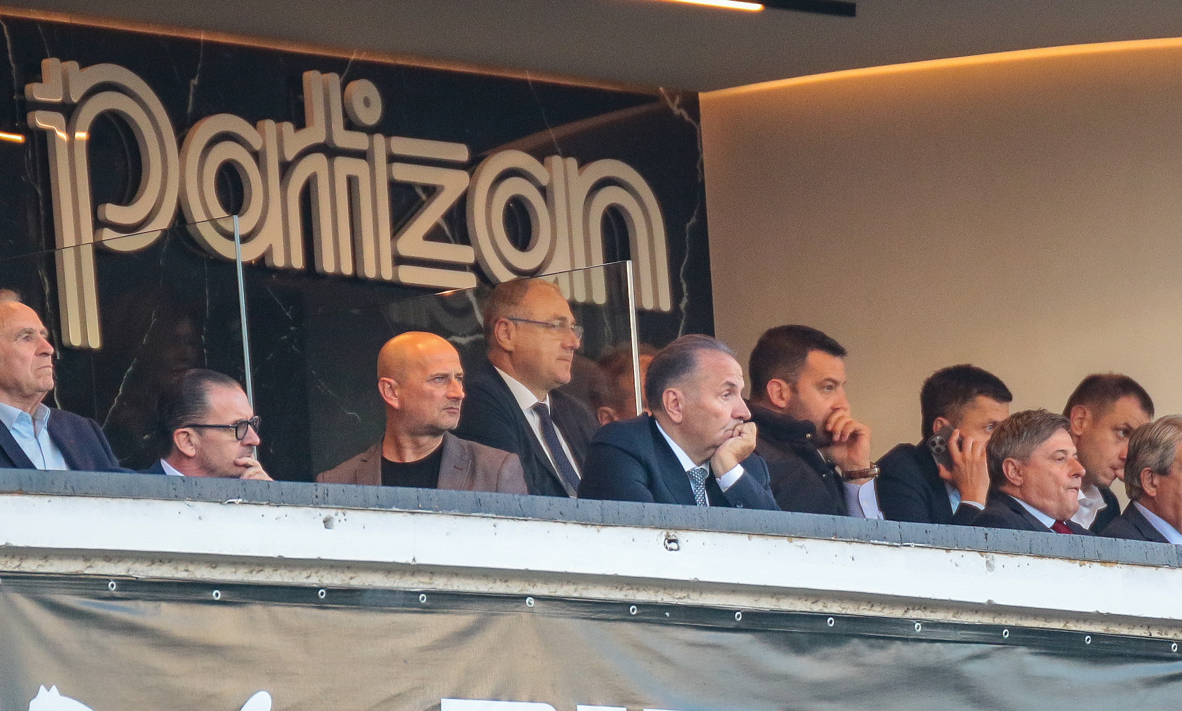 (L to R) Predrag Mijatovic, Rasim Ljajic and