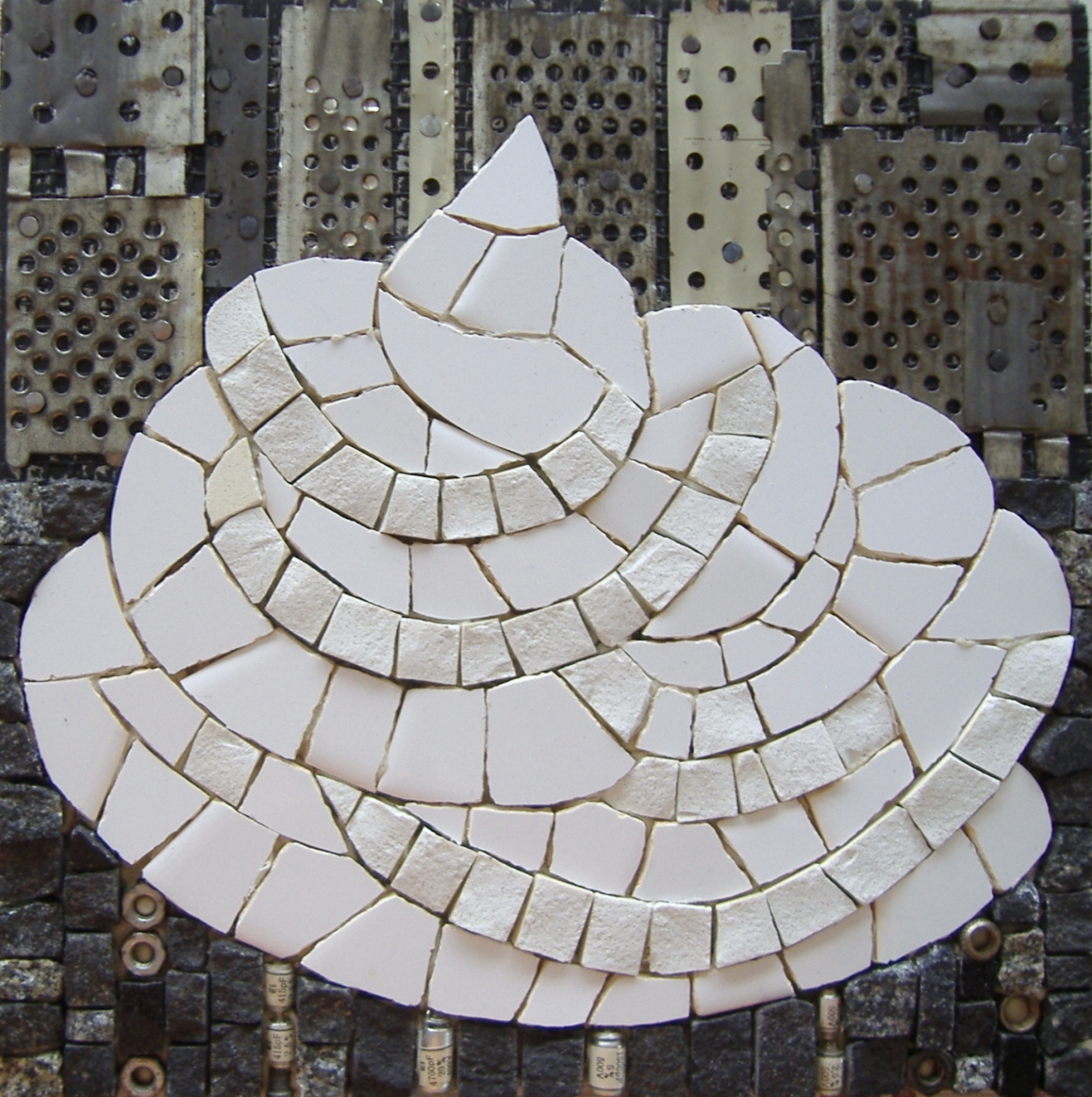 Retrospektiva-20 godina stvaralaštva u mozaiku-Ružica Bajić Sinkević I Milica Vuković Милица Вуковић, Bello, 25x25 cm..jpg