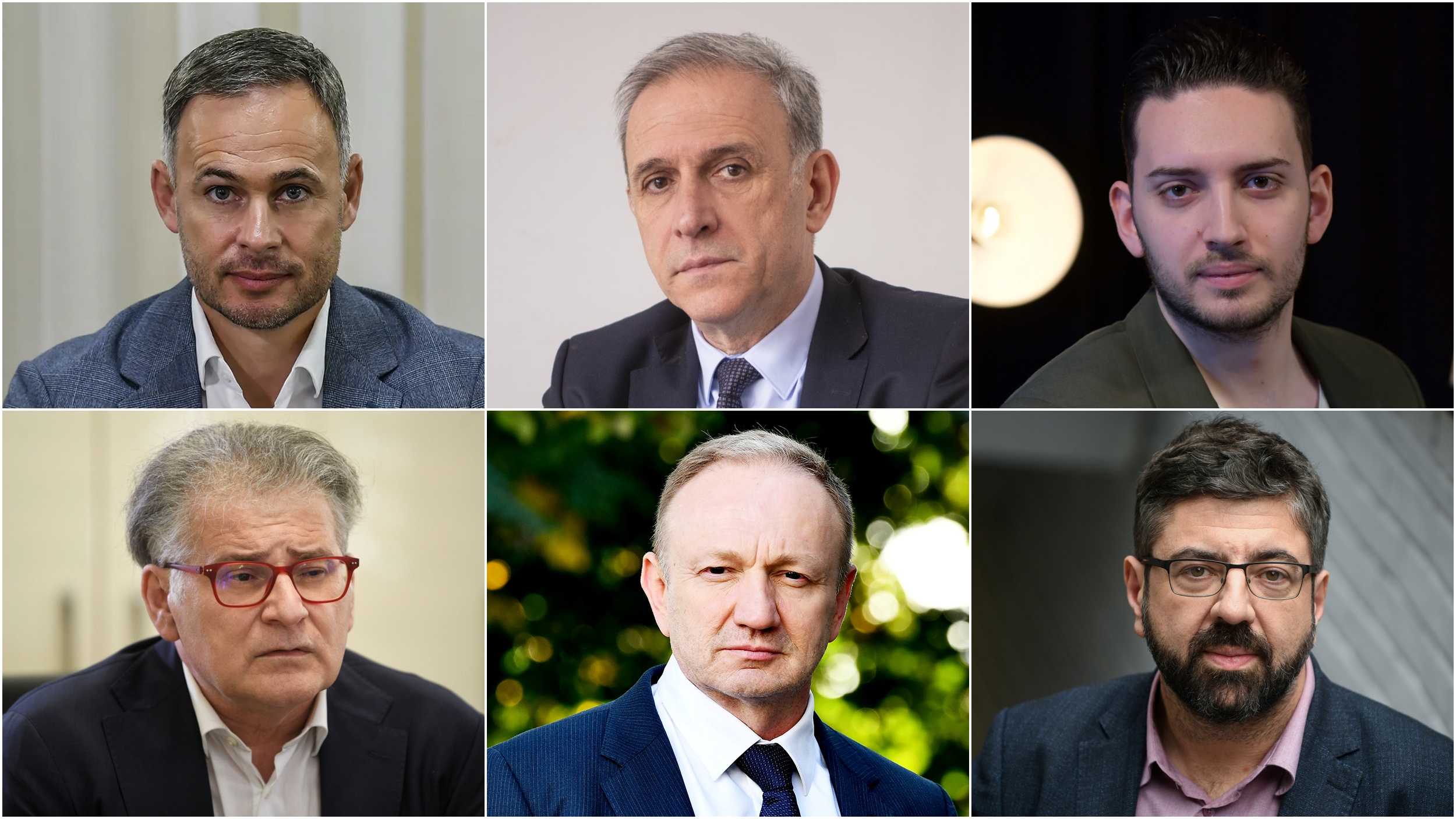 Miroslav Miki Aleksić, Đilas, Radomir, Pavle Grboović, Ponoš, Dragan Milić opozicija.jpg