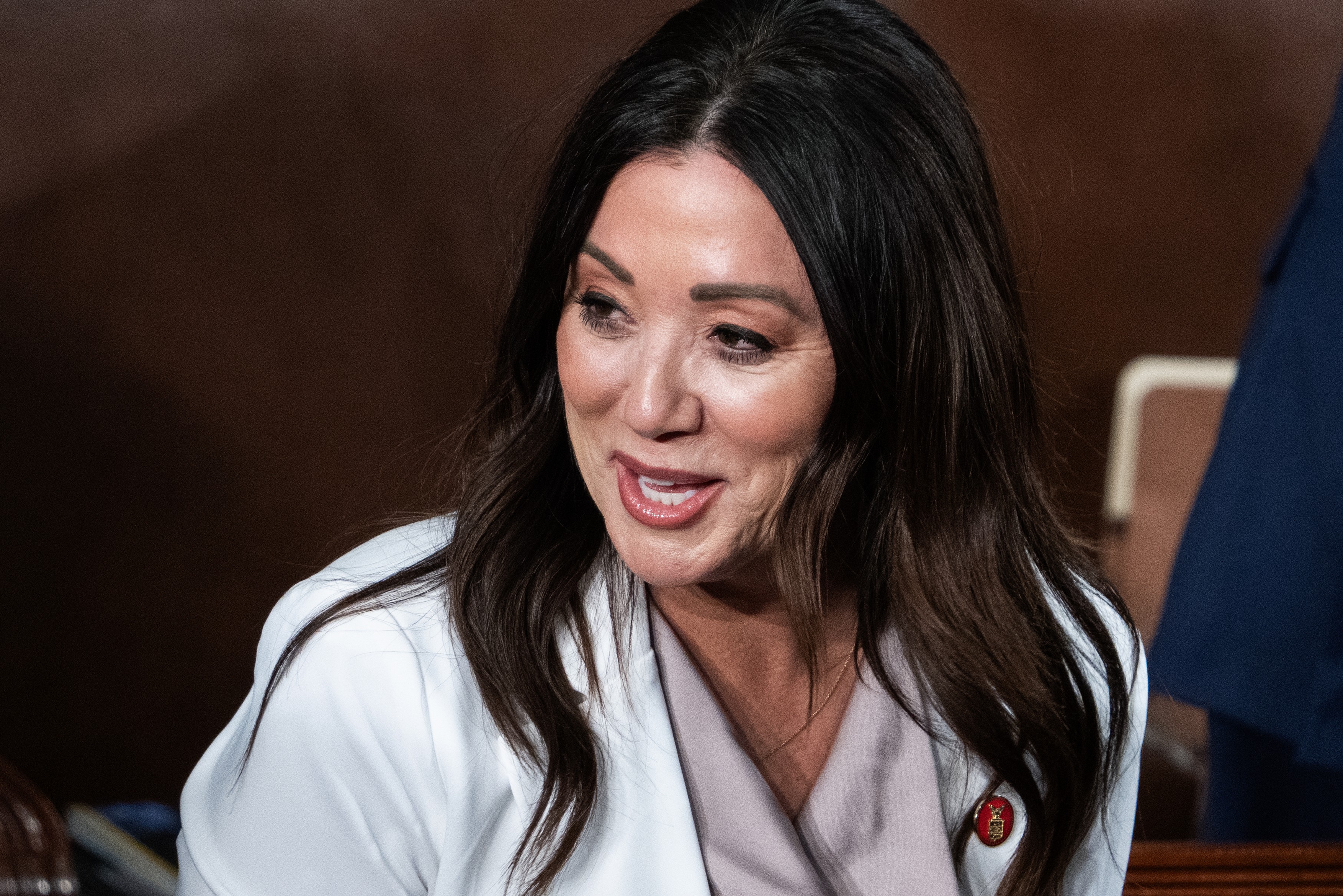 UNITED STATES - FEBRUARY 24: Labor Secretary Lori Chavez-DeRemer arrives