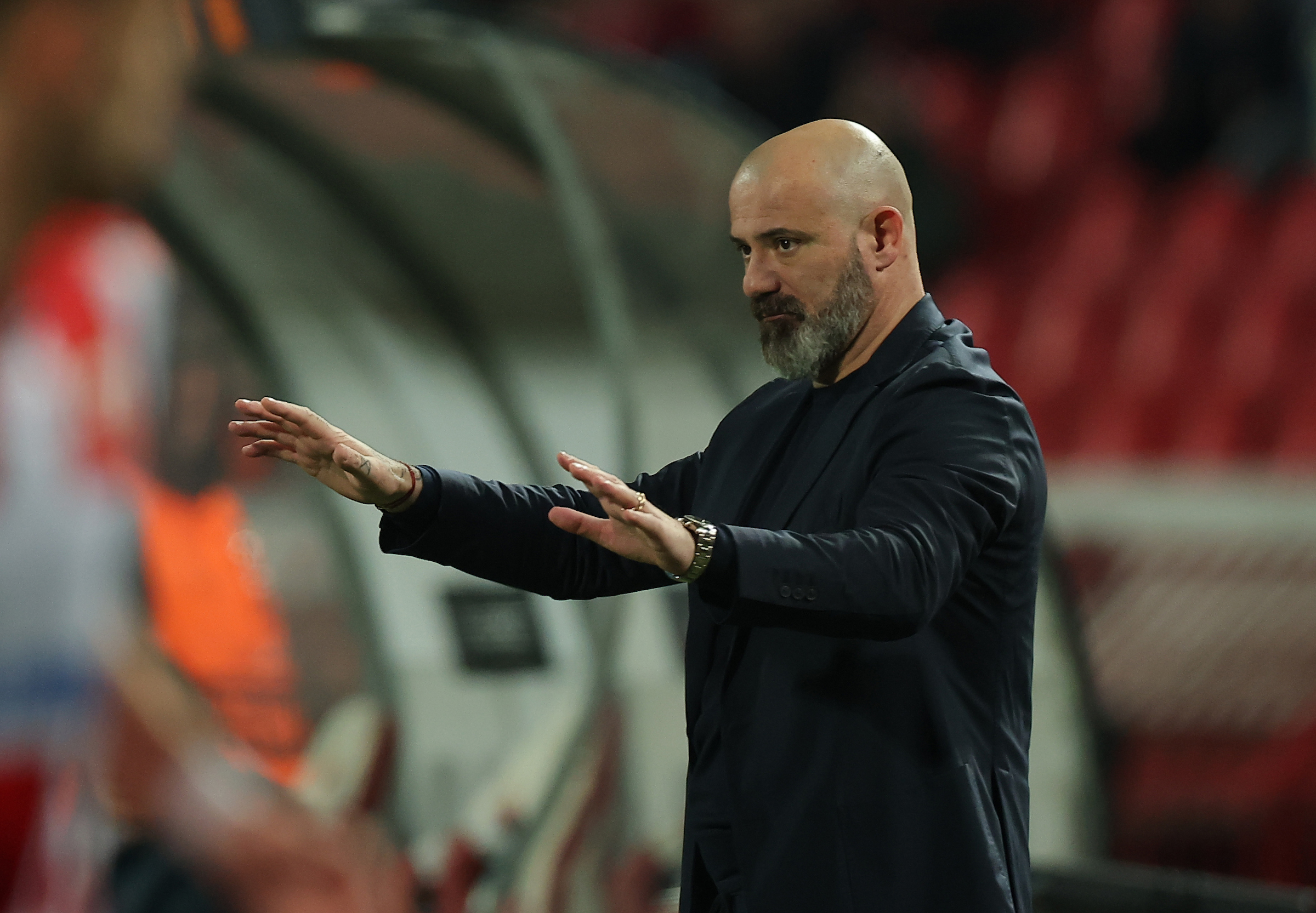 Crvena Zvezda's head coach Dejan Stankovic during the UEFA Europa League 2025/26