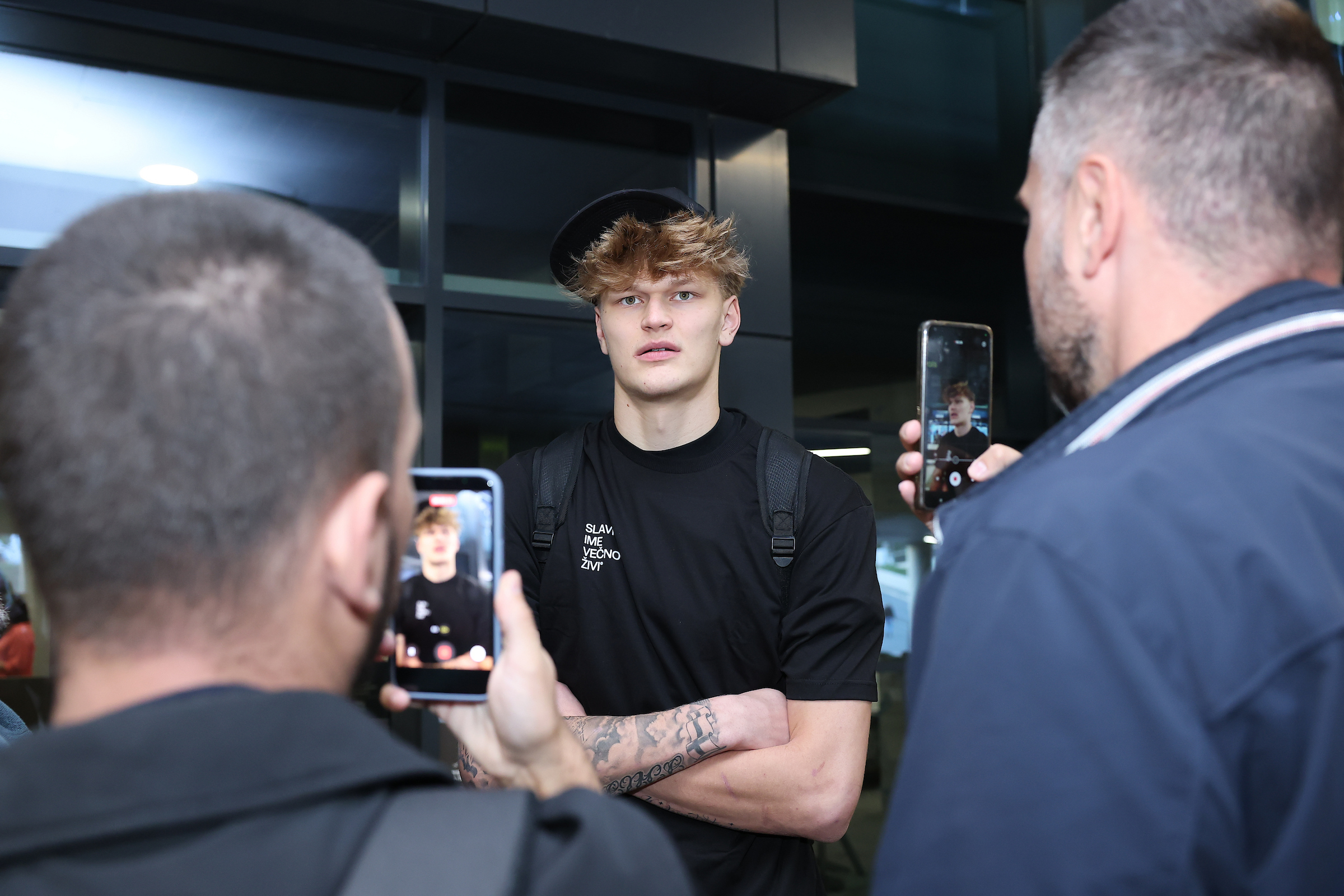 Miikka Muurinen, arrival at Belgrade Airport in Belgrade, Serbia on September 27, 2025.(photo by Pedja Milosavljevic/STARSPORT)