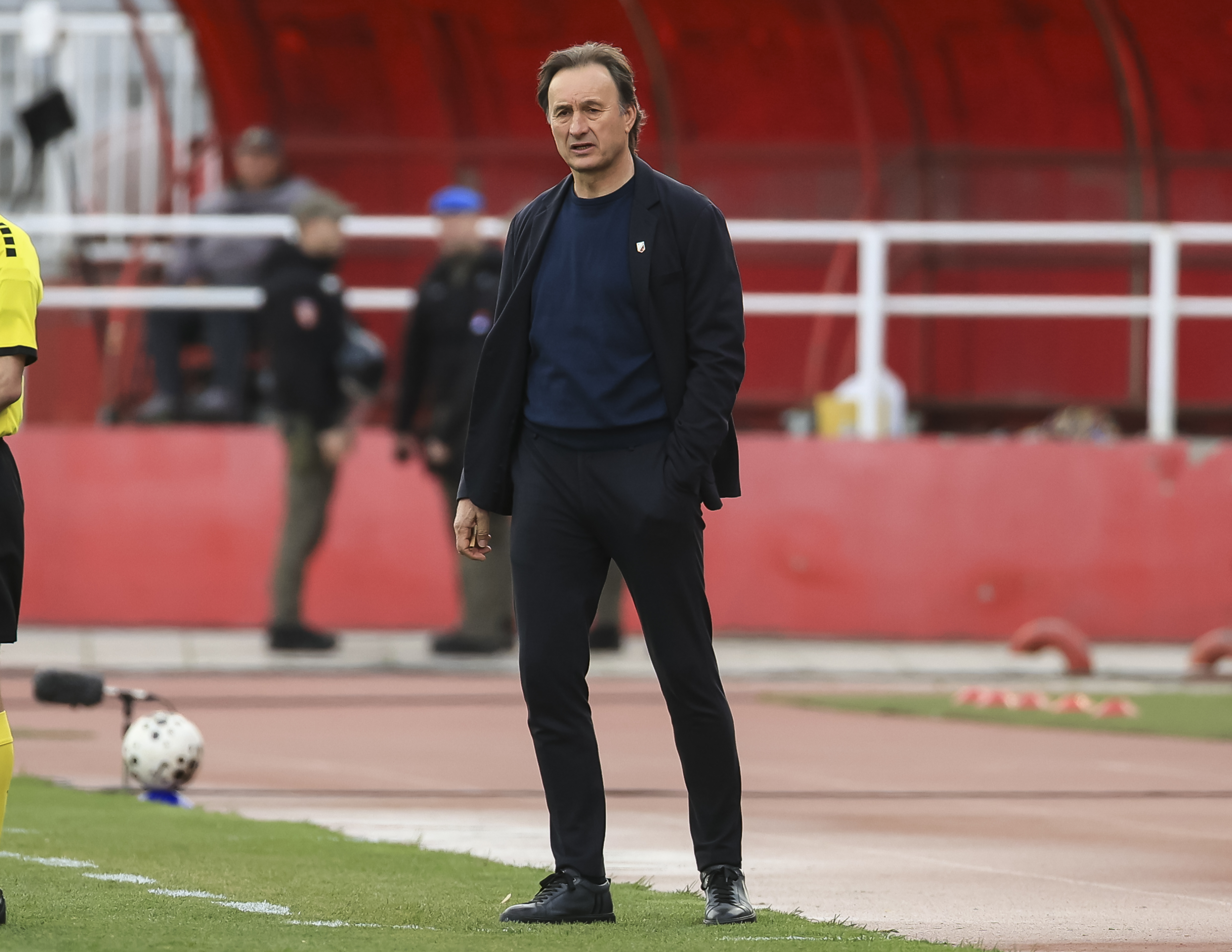 Miroslav Tanjga na utakmici Vojvodina - Partizan