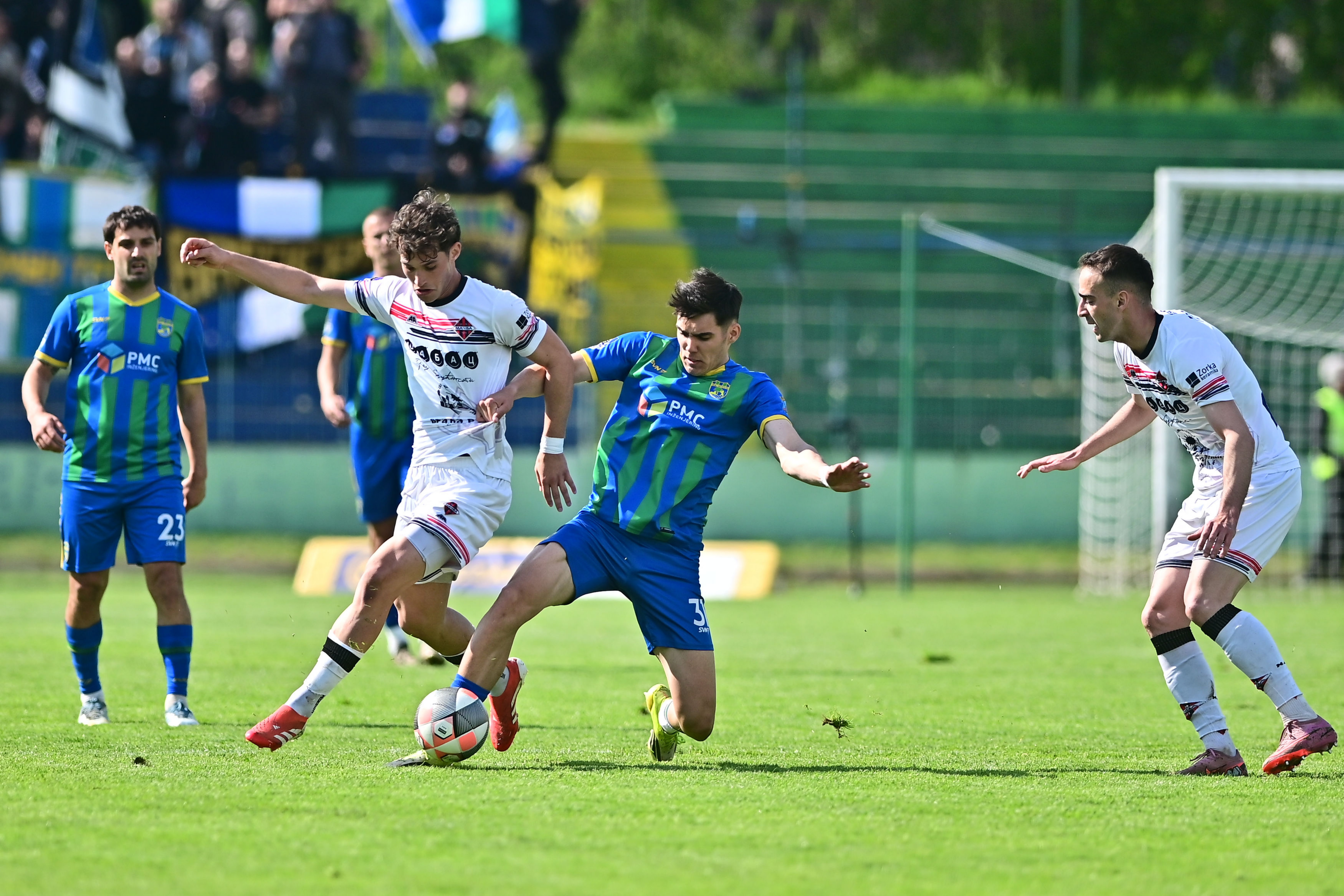 Prva Liga 2025/26 match between fc Zemun and fc Macva, played at Zemun Stadium