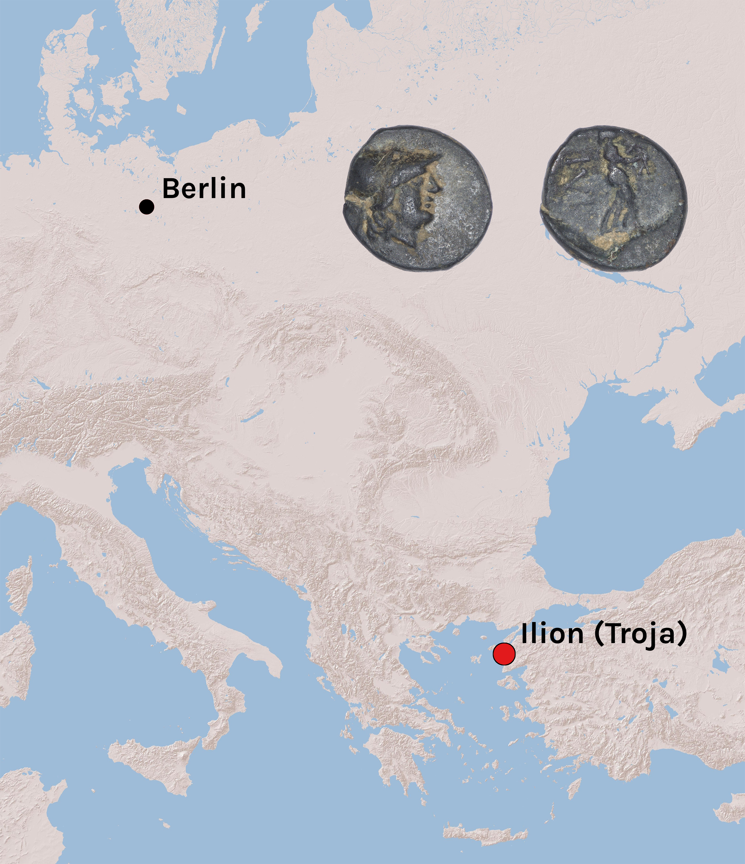 Kako je novčić iz Troje završio u Berlinu