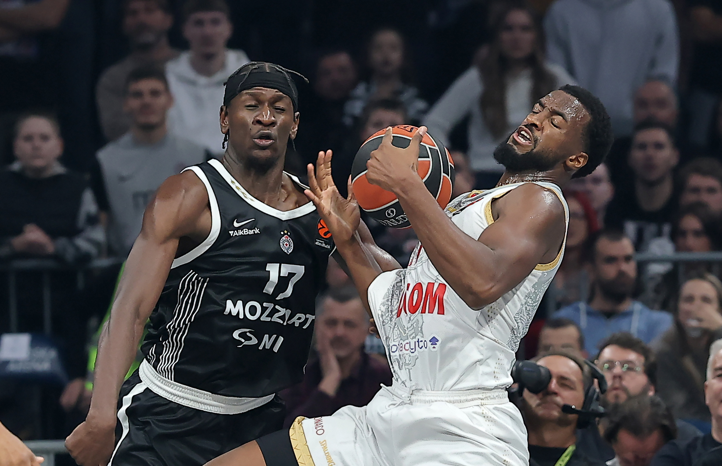 Belgrade, Serbia. 11th Nov, 2025. AS Monaco's Alpha Diallo