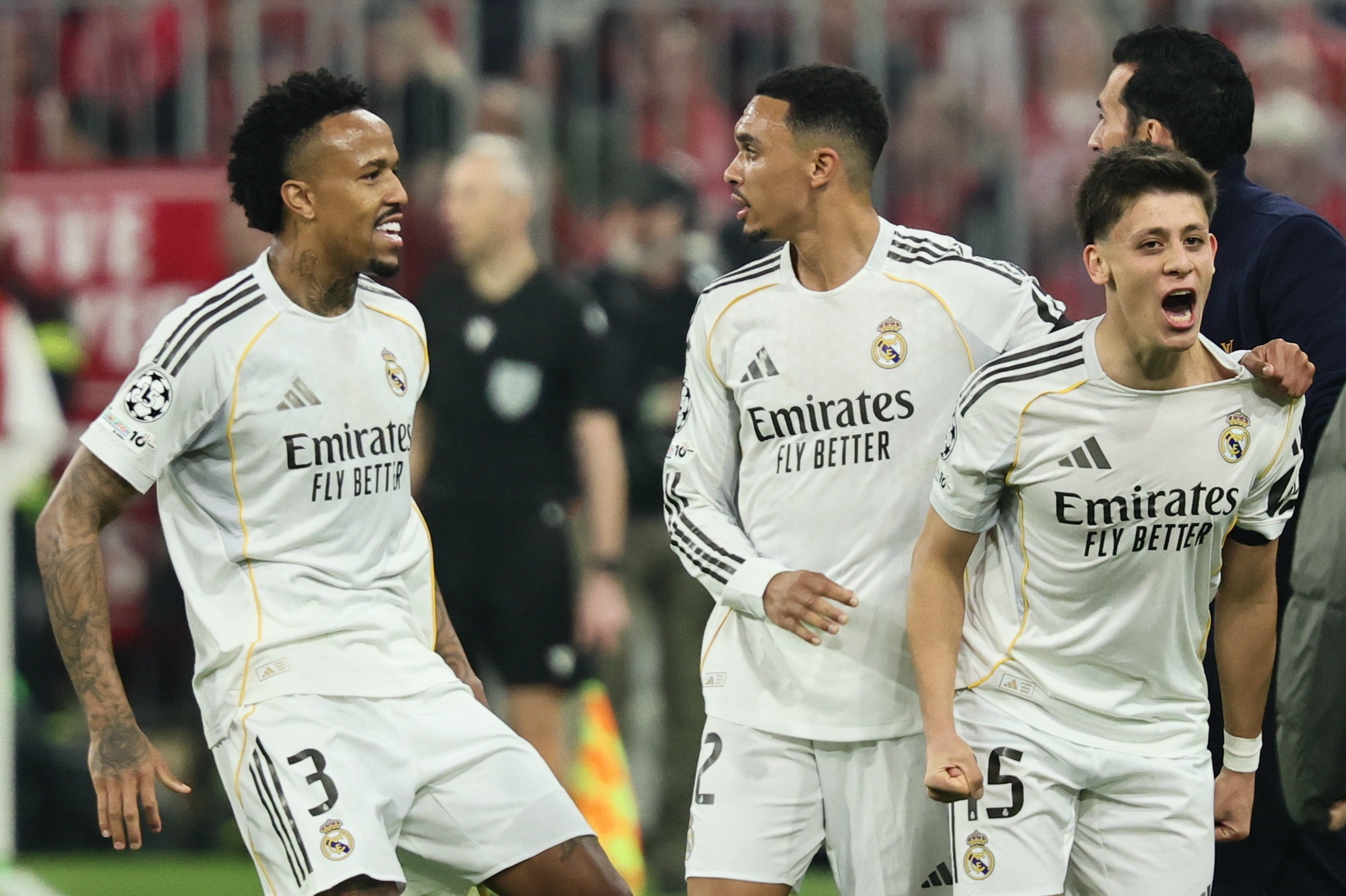 Arda Guler, Trent Aleksander Arnold i Eder Militao