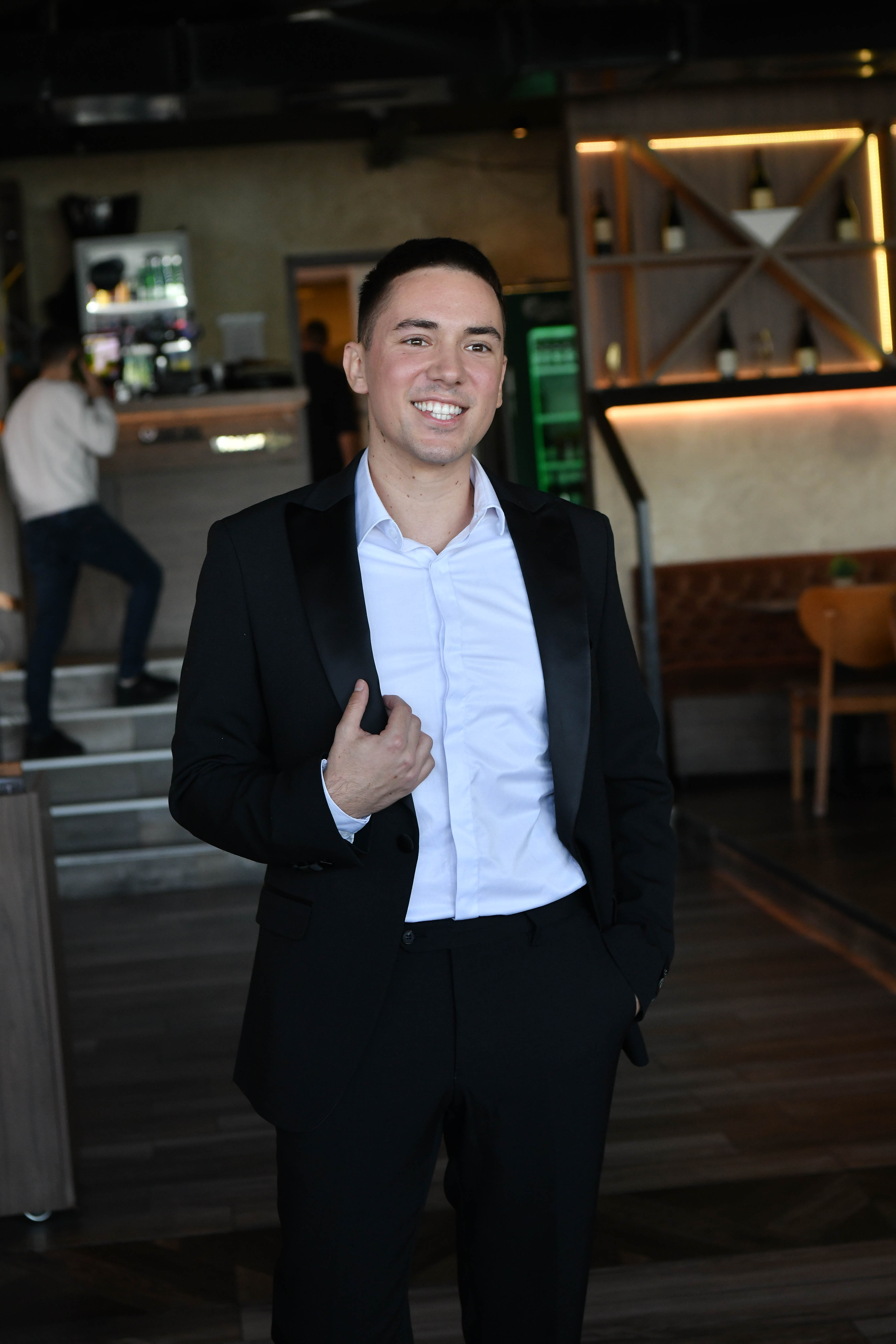 23.04.2026. Beograd, restoran Wagner, Marina Tadić i Ivan Simić organizuju promociju duetske pesme u restoranu Wagner