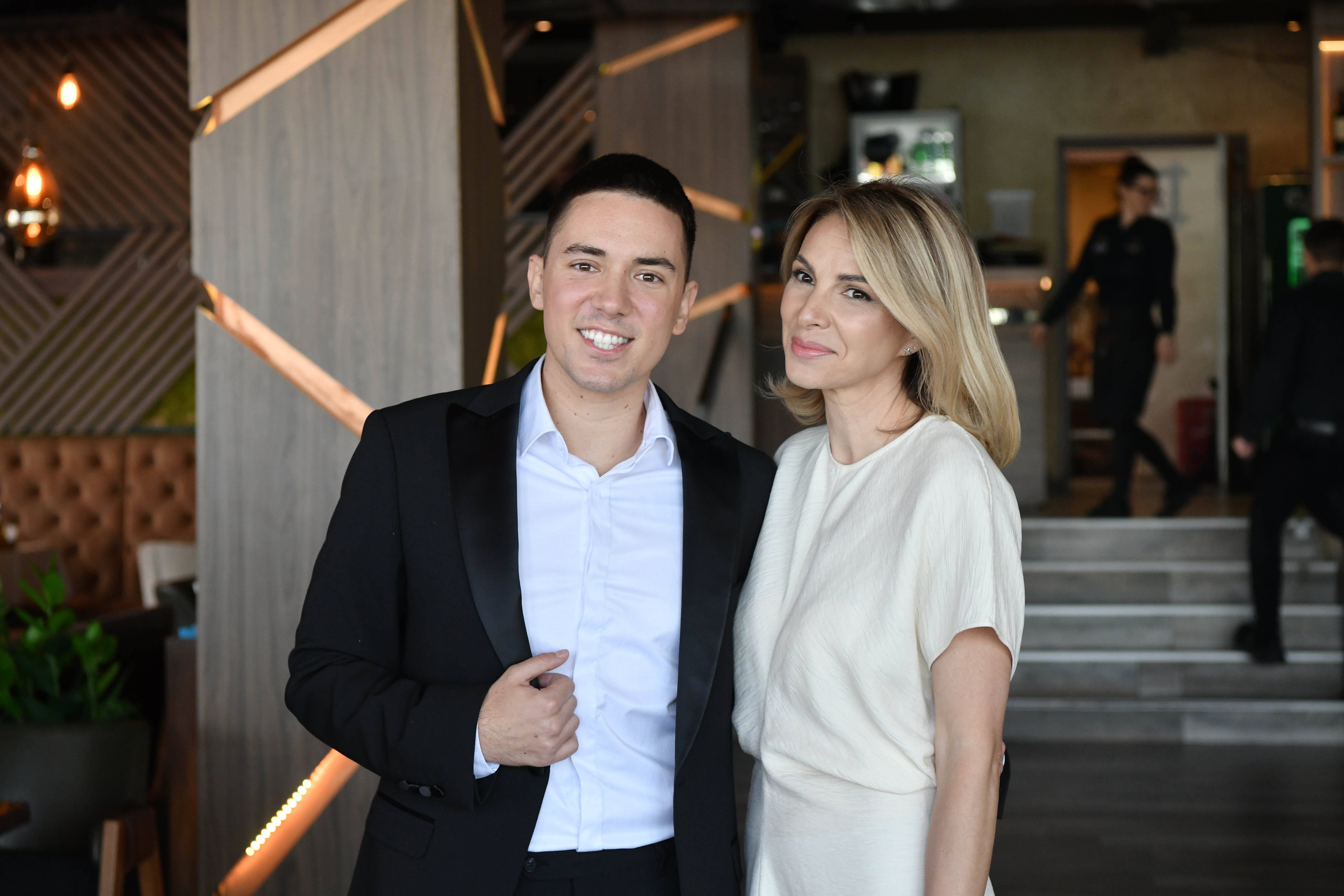 23.04.2026. Beograd, restoran Wagner, Marina Tadić i Ivan Simić organizuju promociju duetske pesme u restoranu Wagner