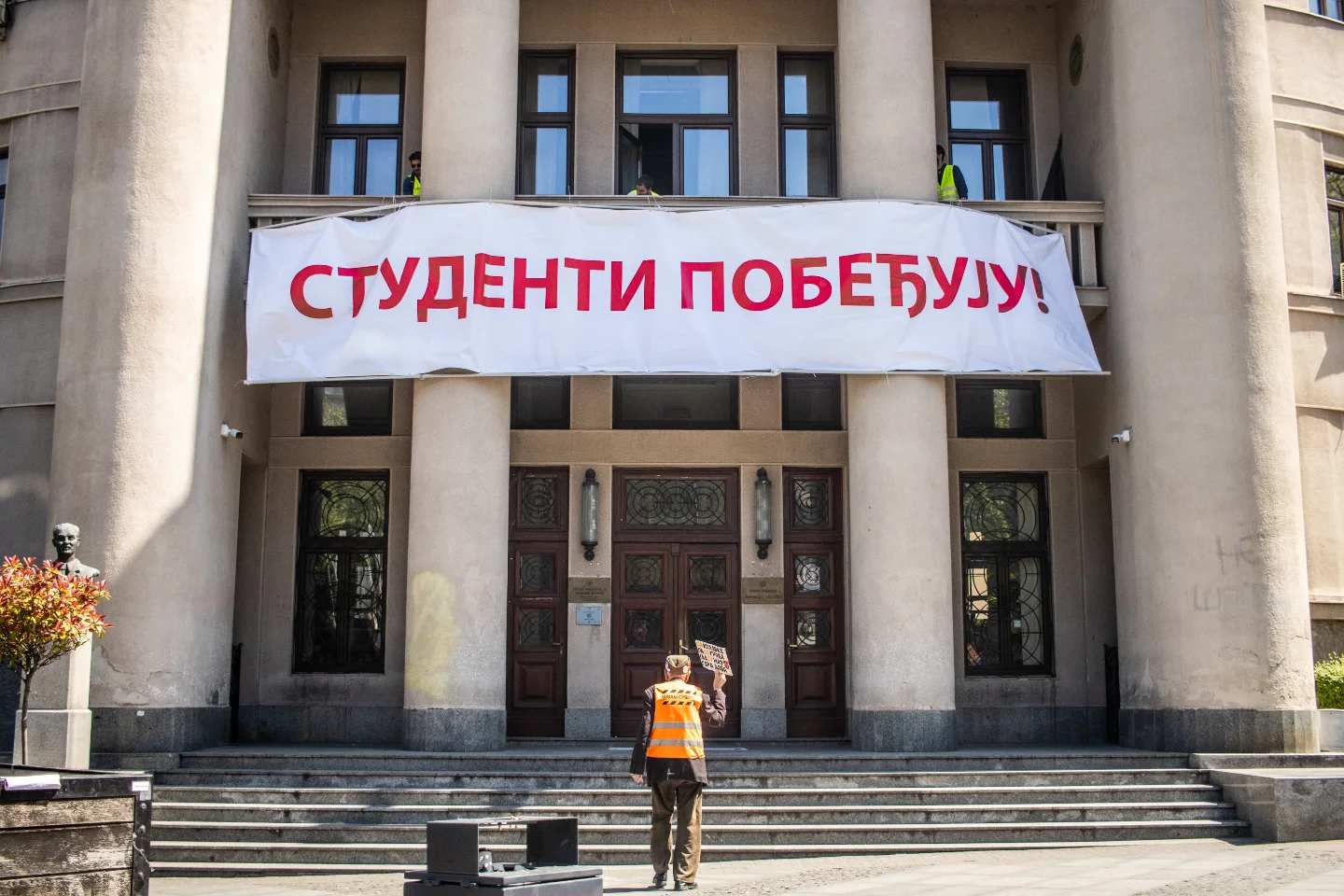 Studenti pobeđuju, Studenti pobedjuju Pravni fakultet transparent, Foto: Ivana Marsenić studentkinja etf-a