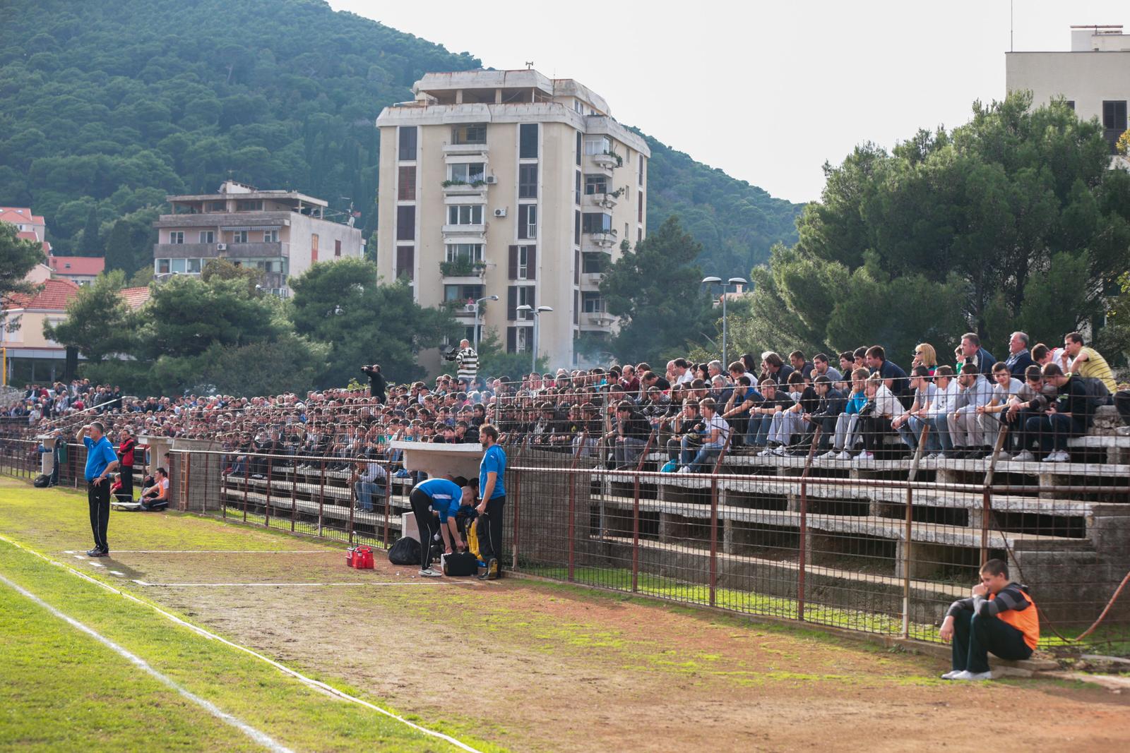 20.12.2012., Gradski stadion, Lapad - Cetvrtfinale Hrvatskog nogometnog kupa, NK Gosk - NK Lokomotiva. Photo: Grgo Jelavic/PIXSELL