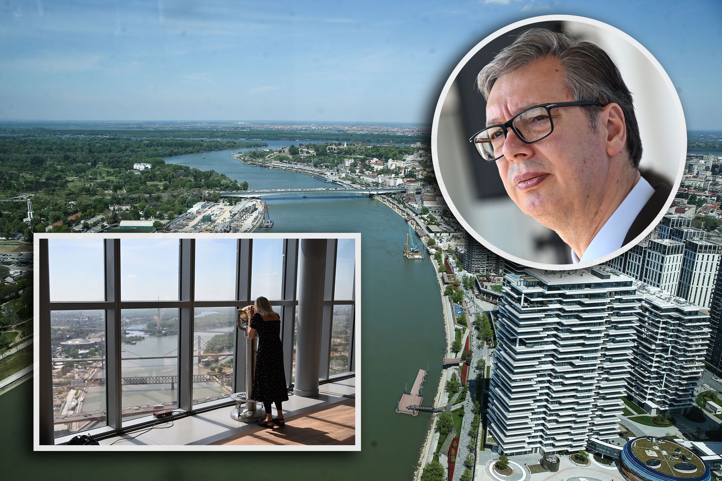 vučić kula 41 sprat beograd na vodi vidikovac kula beograd