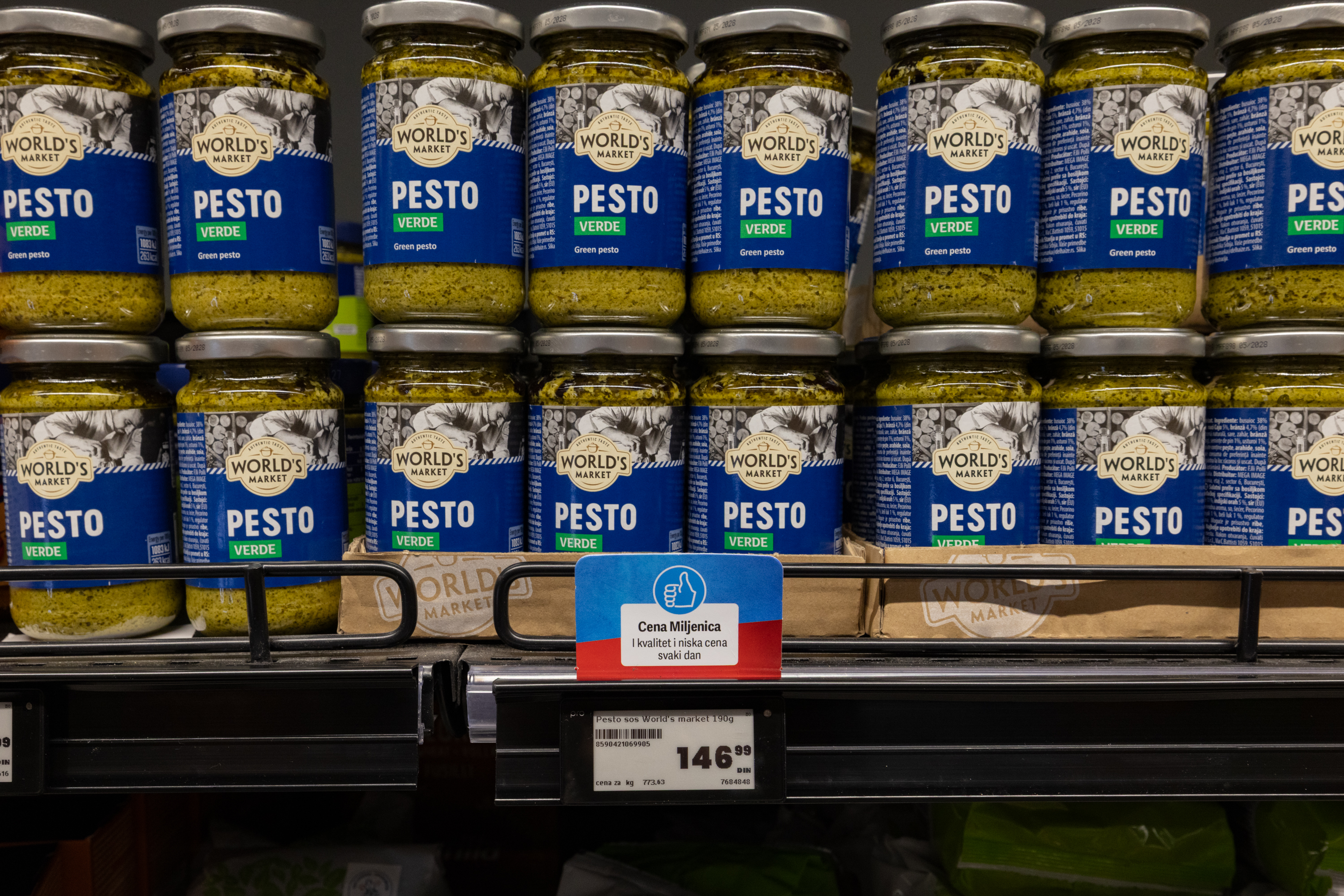 Miljenice 2.jpg PR Delhaize 24.4. Nova.rs sa isticanjem na naslovnoj strani