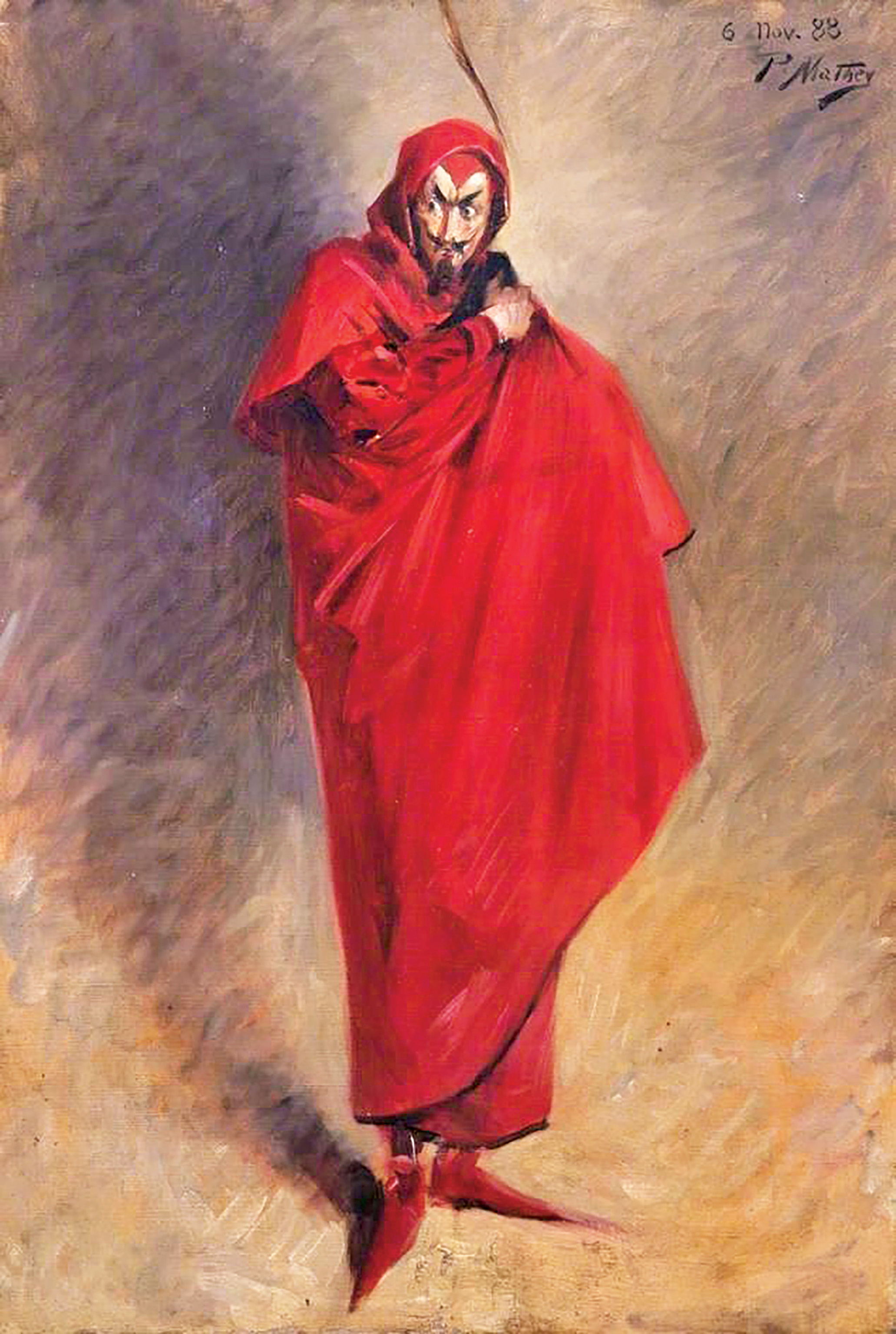 Mephistopheles by Paul Mathey, 1888.jpg Lucifer Dante