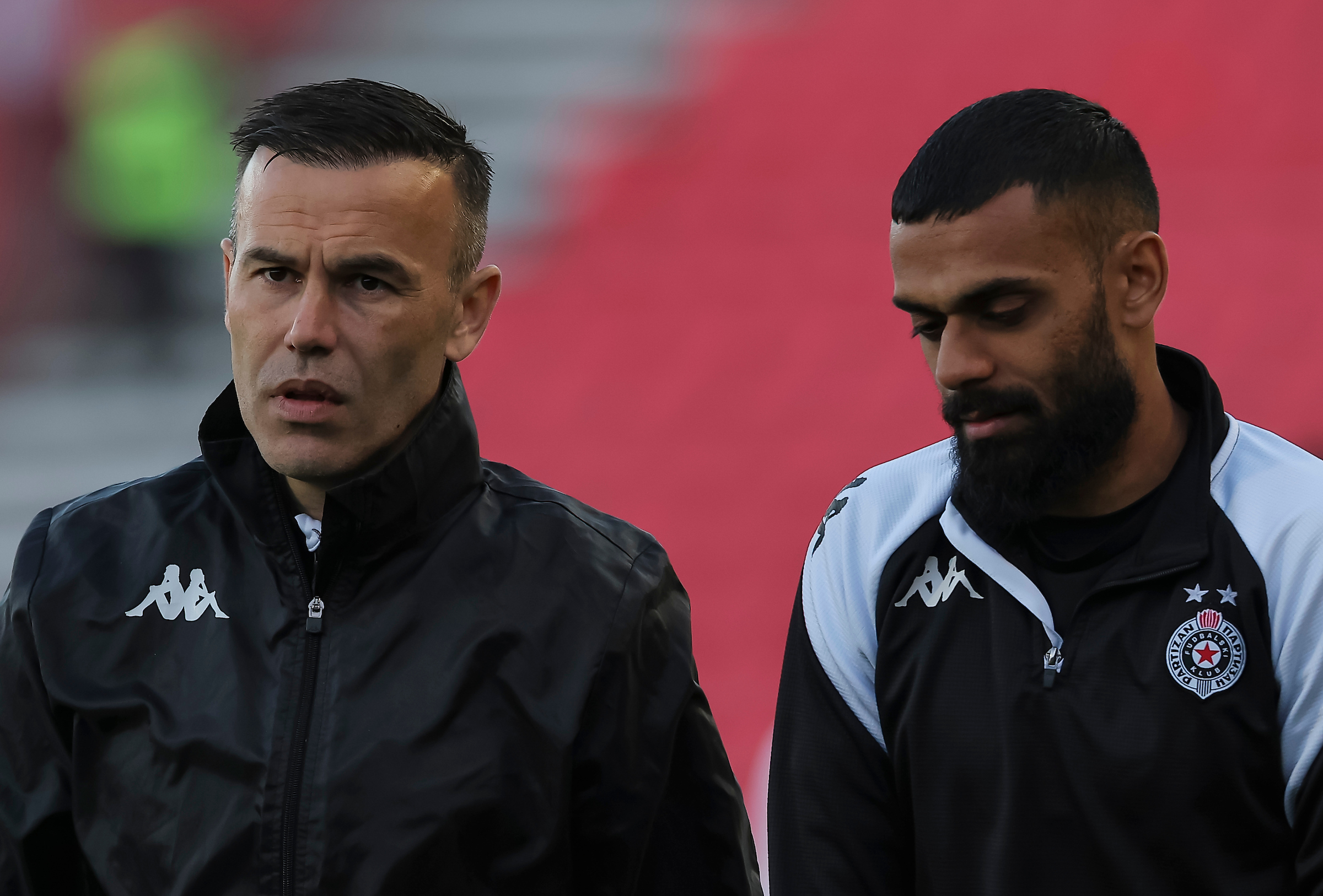 Bibras Natcho (L) and Ghayas Zahid of Par