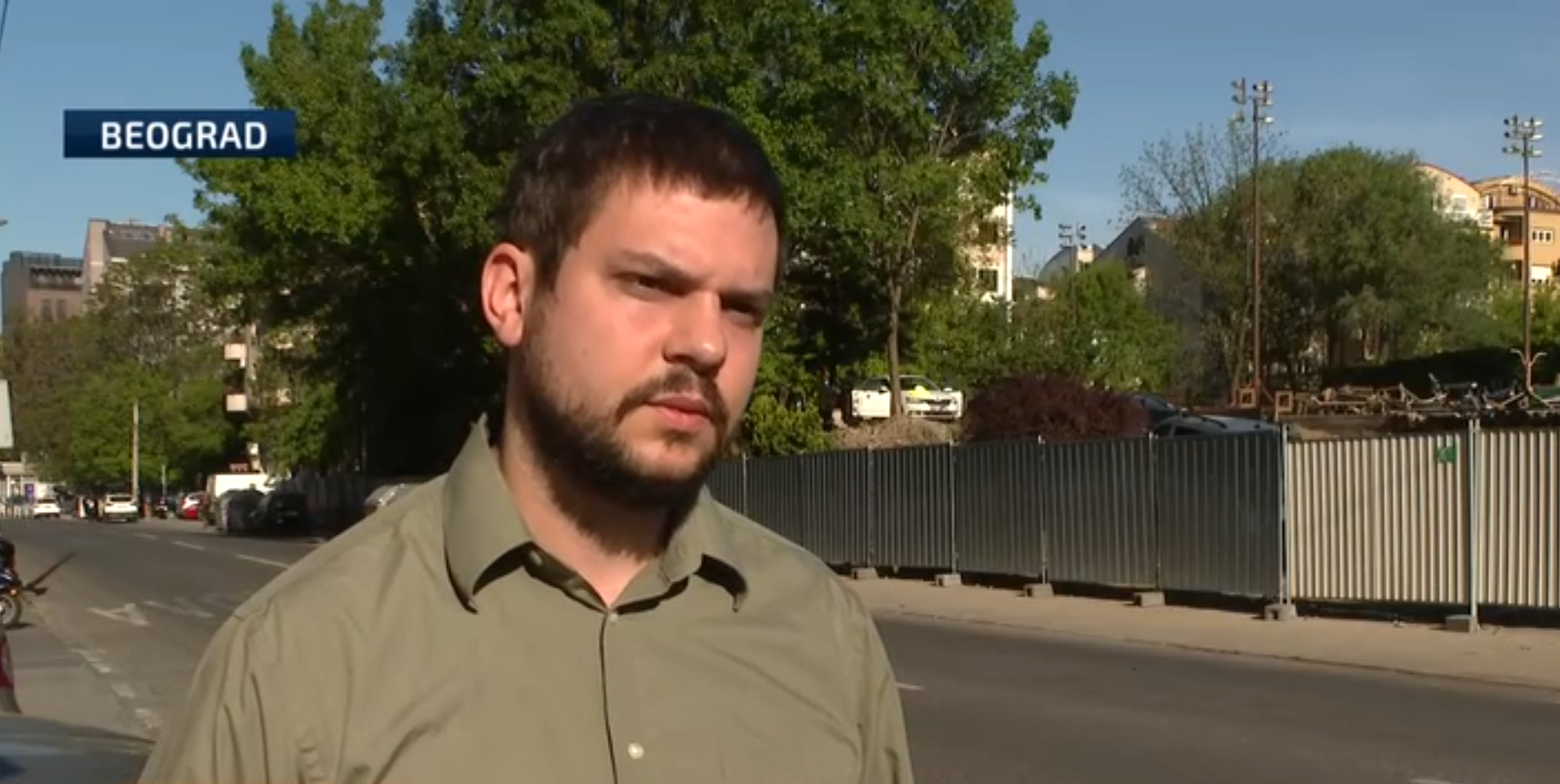 Milan Škobić iz Zeleno-levog fronta , novi sportski centar na Vračaru