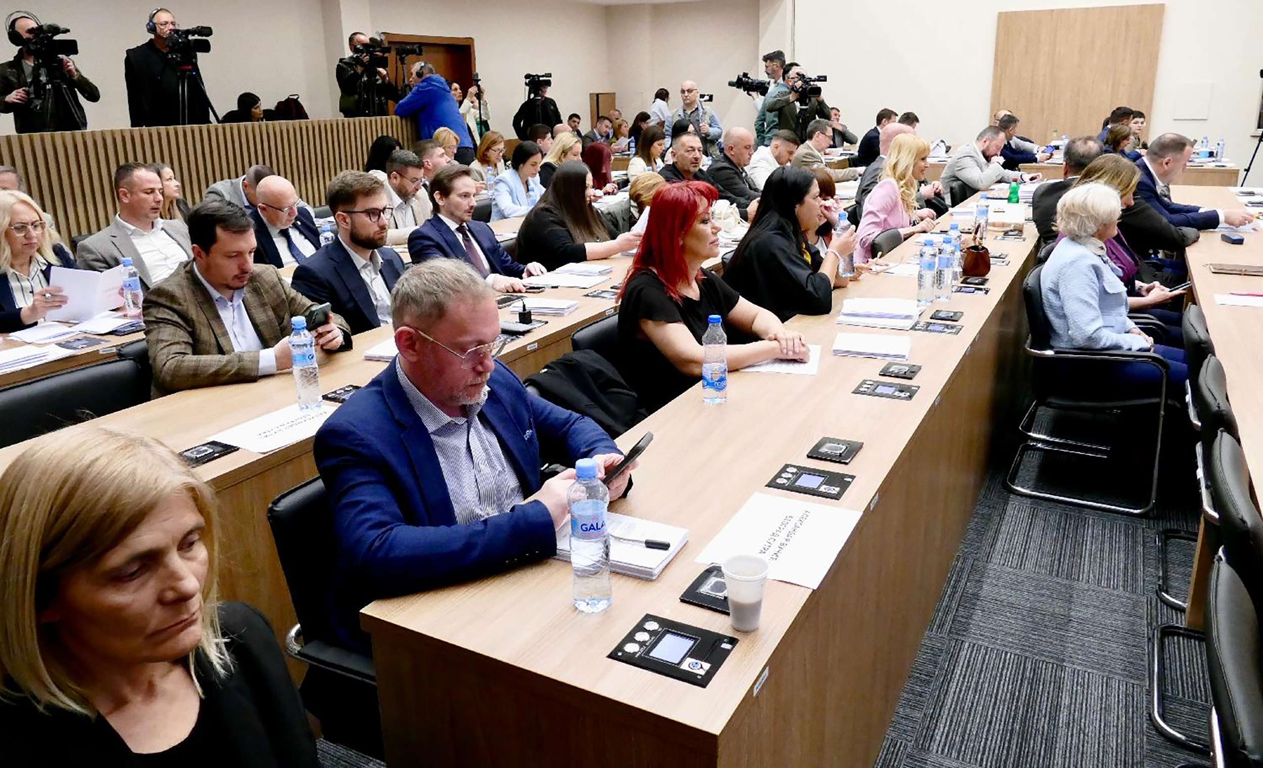 Mesto: BeogradDatum: Mon Apr 27 10:58:19 CEST 2026Dogadjaj: POLITIKA - sednica Skupštine Beograda na čijem je dnevnom redu je više planova detaljne regulacijeFotoreporter: Ognjen StevanovićIzvor: FoNet