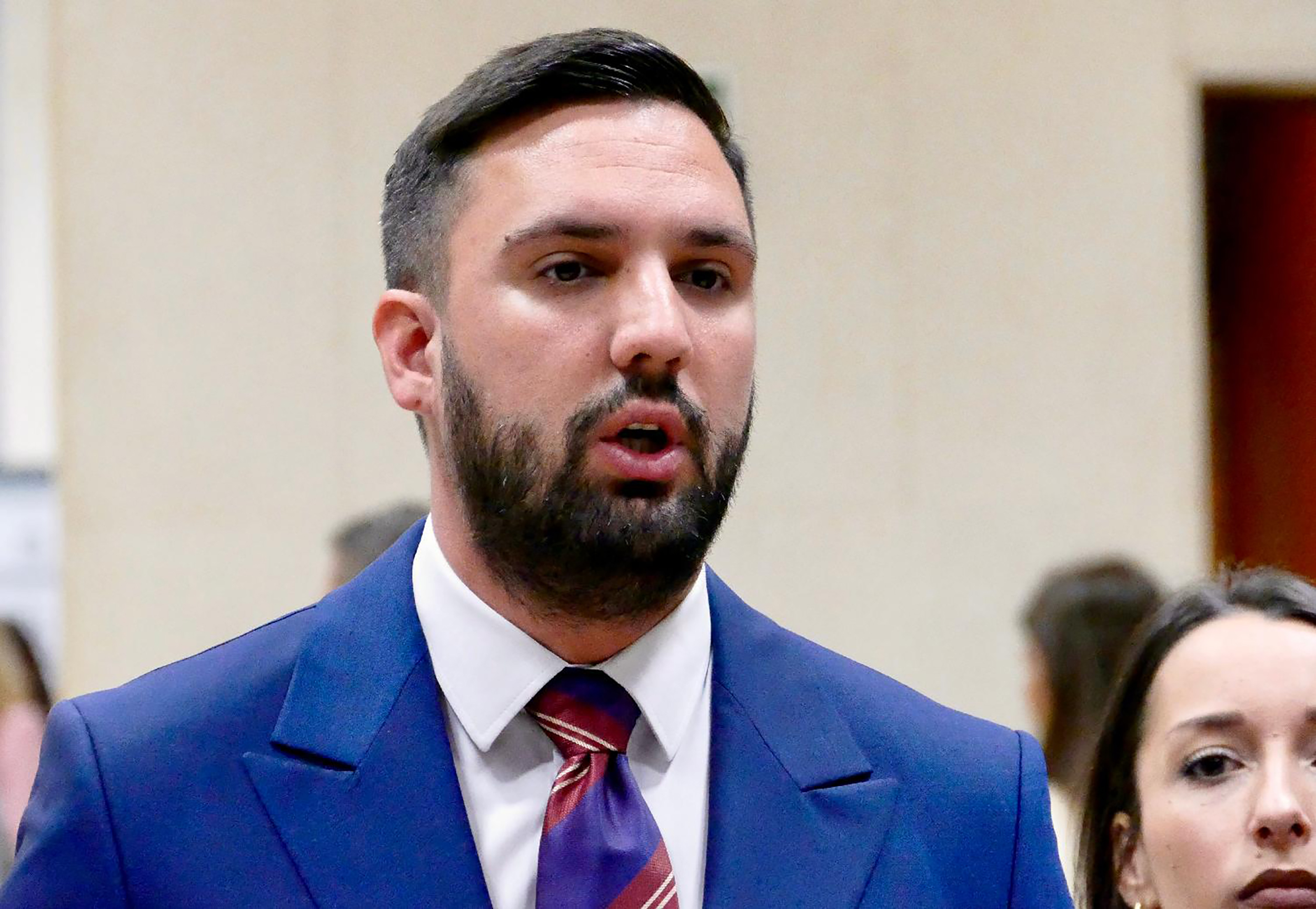 Mesto: BeogradDatum: Mon Apr 27 11:06:38 CEST 2026Dogadjaj: POLITIKA - konferencija za novinare Zeleno-levog fronta i Pokreta slobodnih građanaFotoreporter: Ognjen StevanovićLičnosti: Stefan SimićIzvor: FoNet