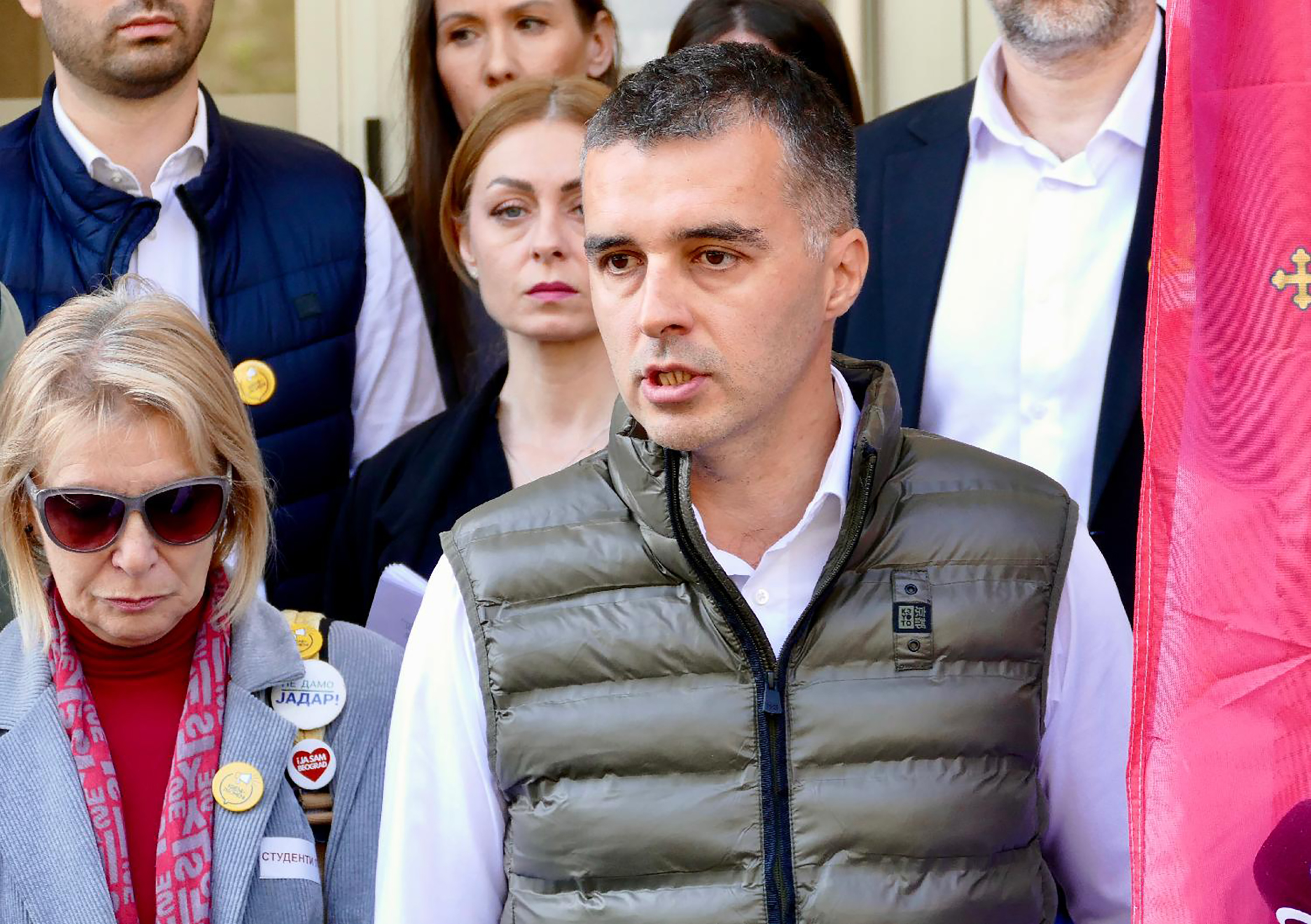 Mesto: BeogradDatum: Mon Apr 27 11:12:47 CEST 2026Dogadjaj: POLITIKA - konferencija za medije pokreta Kreni-PromeniFotoreporter: Ognjen StevanovićLičnosti: Savo ManojlovićIzvor: FoNet