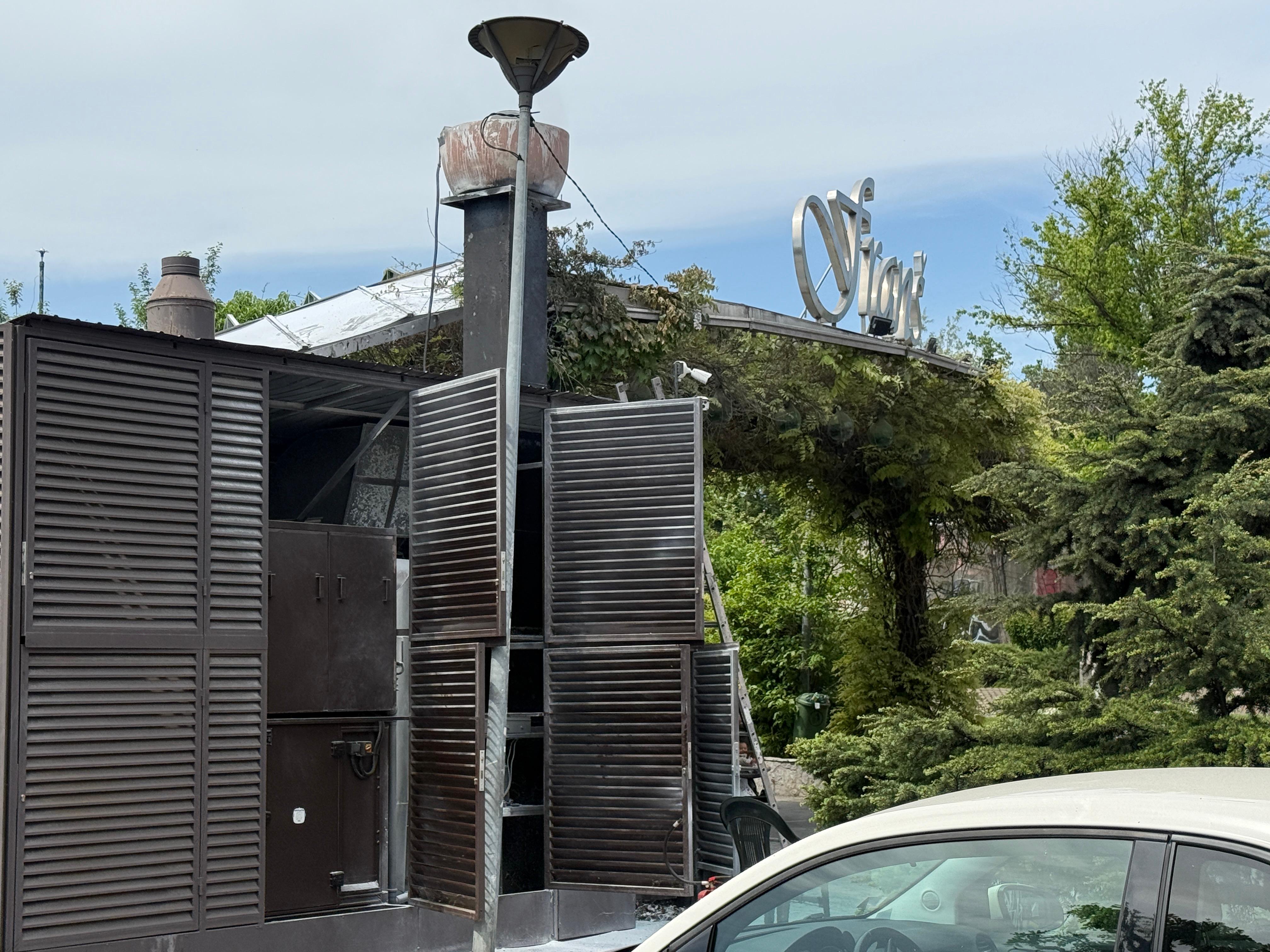 požar Franš restoran